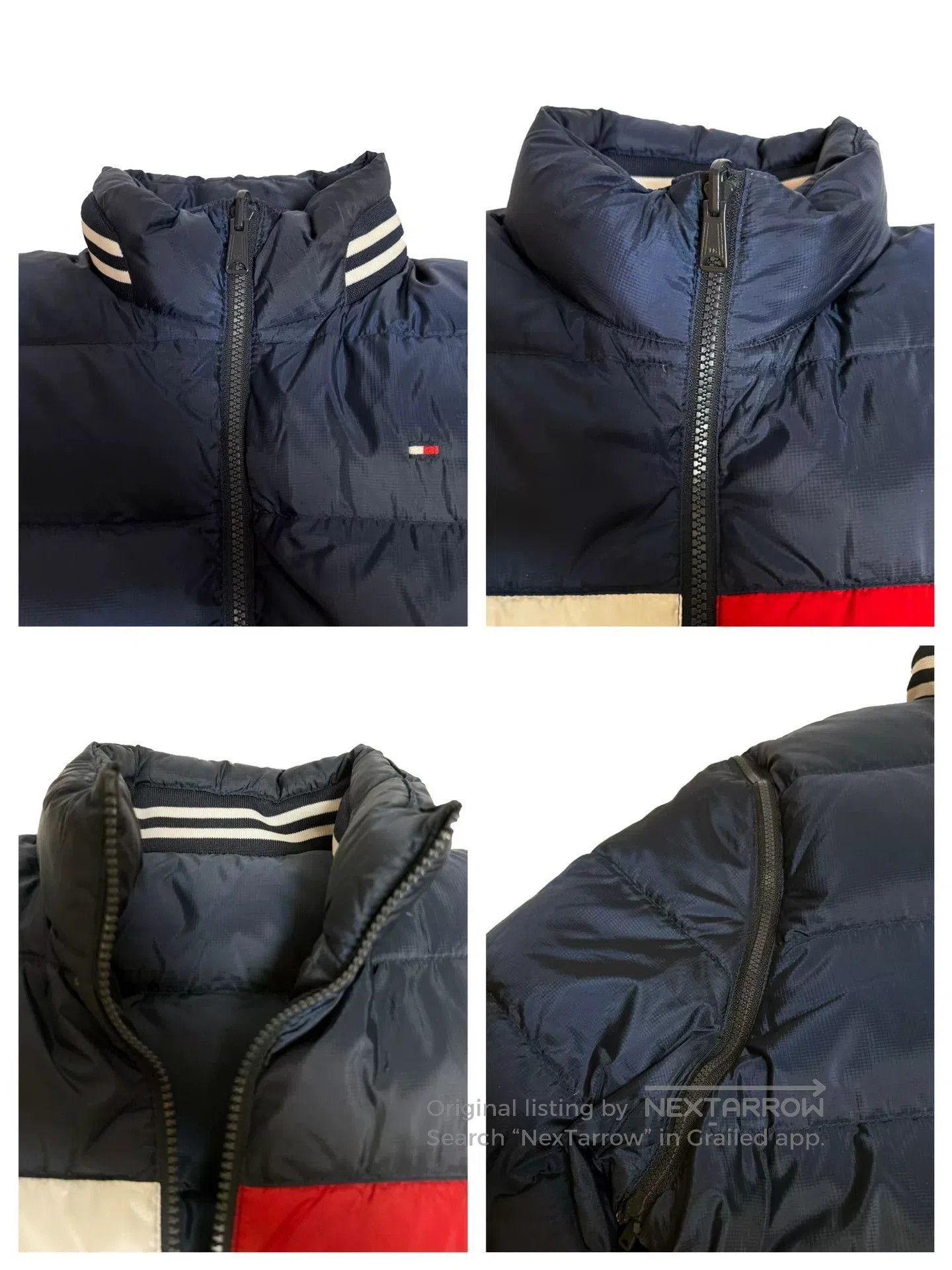 Tommy Hilfiger Tommy Hilfiger Vintage Reversible Down Jacket. Size US L / EU 52-54 / 3 - 7 Thumbnail