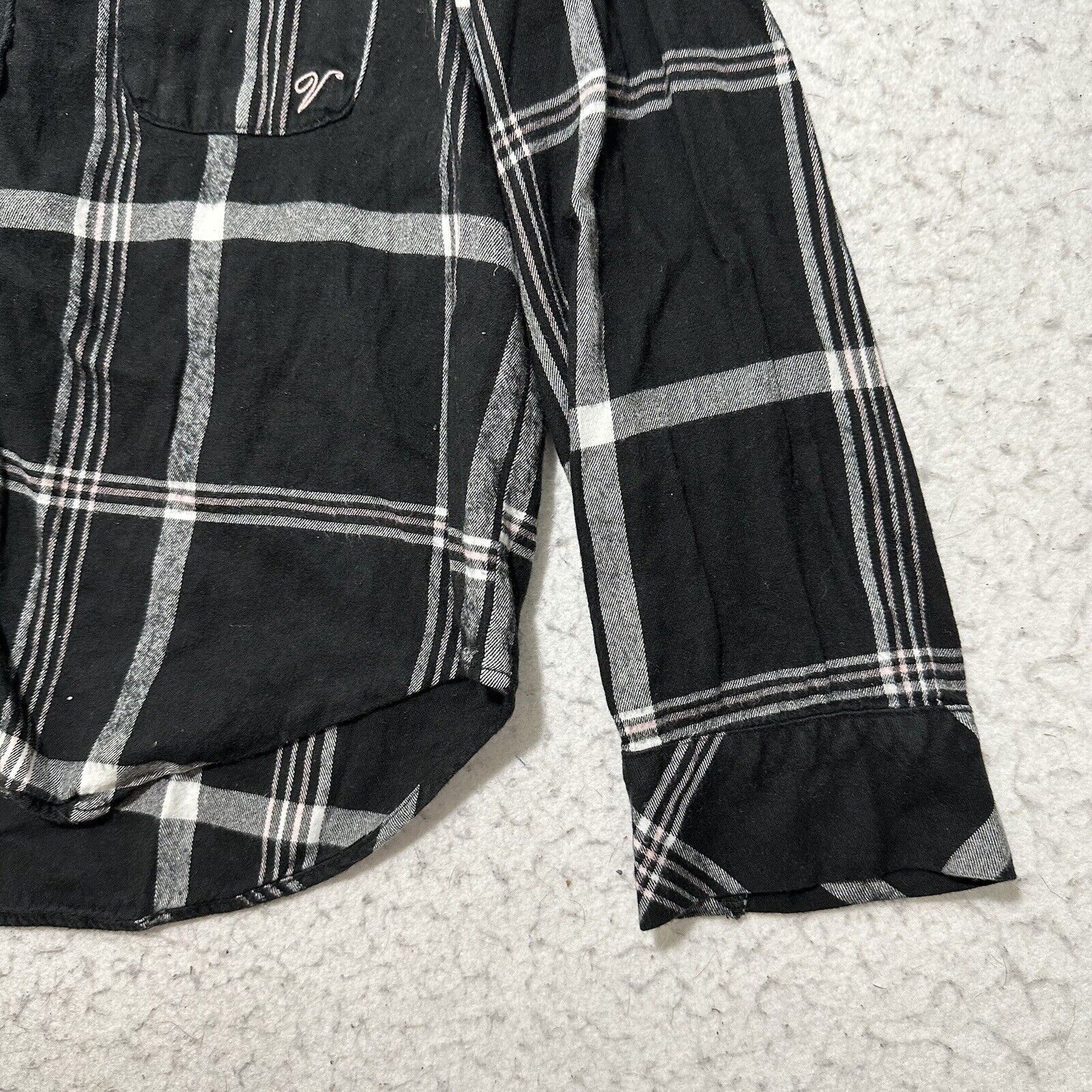 Victoria's Secret Victoria's Secret Medium Button Down Sleepwear Striped Shirt Size ONE SIZE - 6 Thumbnail
