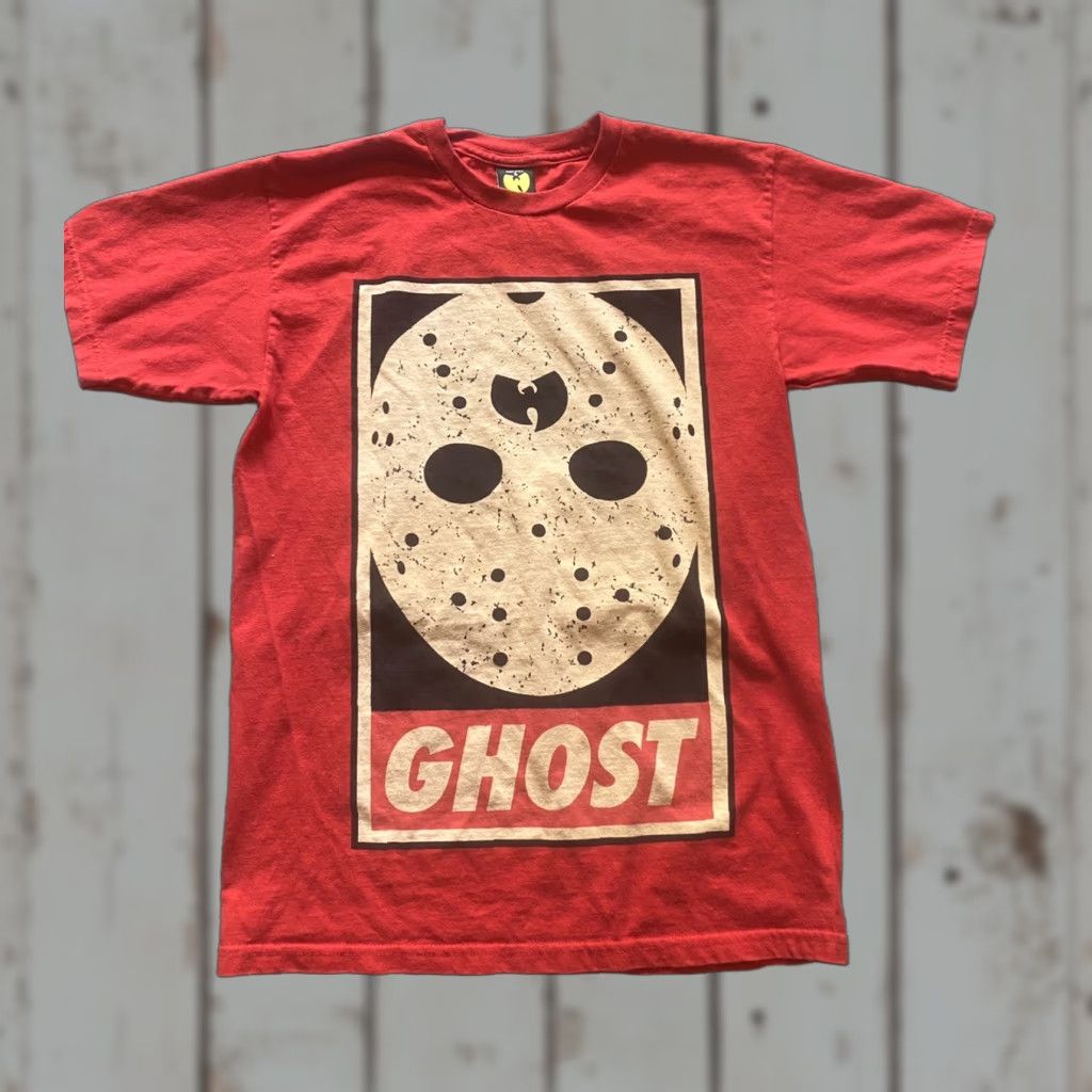 Vintage VINTAGE The Limited Wu Wear Ghostface Killah Jason Mask T Shirt Hip Hop Tee Size S Red Mens Size US S / EU 44-46 / 1 - 1 Thumbnail