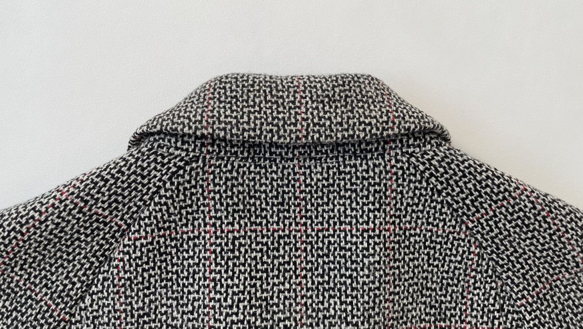Comme des Garcons A/W 03 Panelled Patterned Weave Overcoat Size US L / EU 52-54 / 3 - 20 Thumbnail
