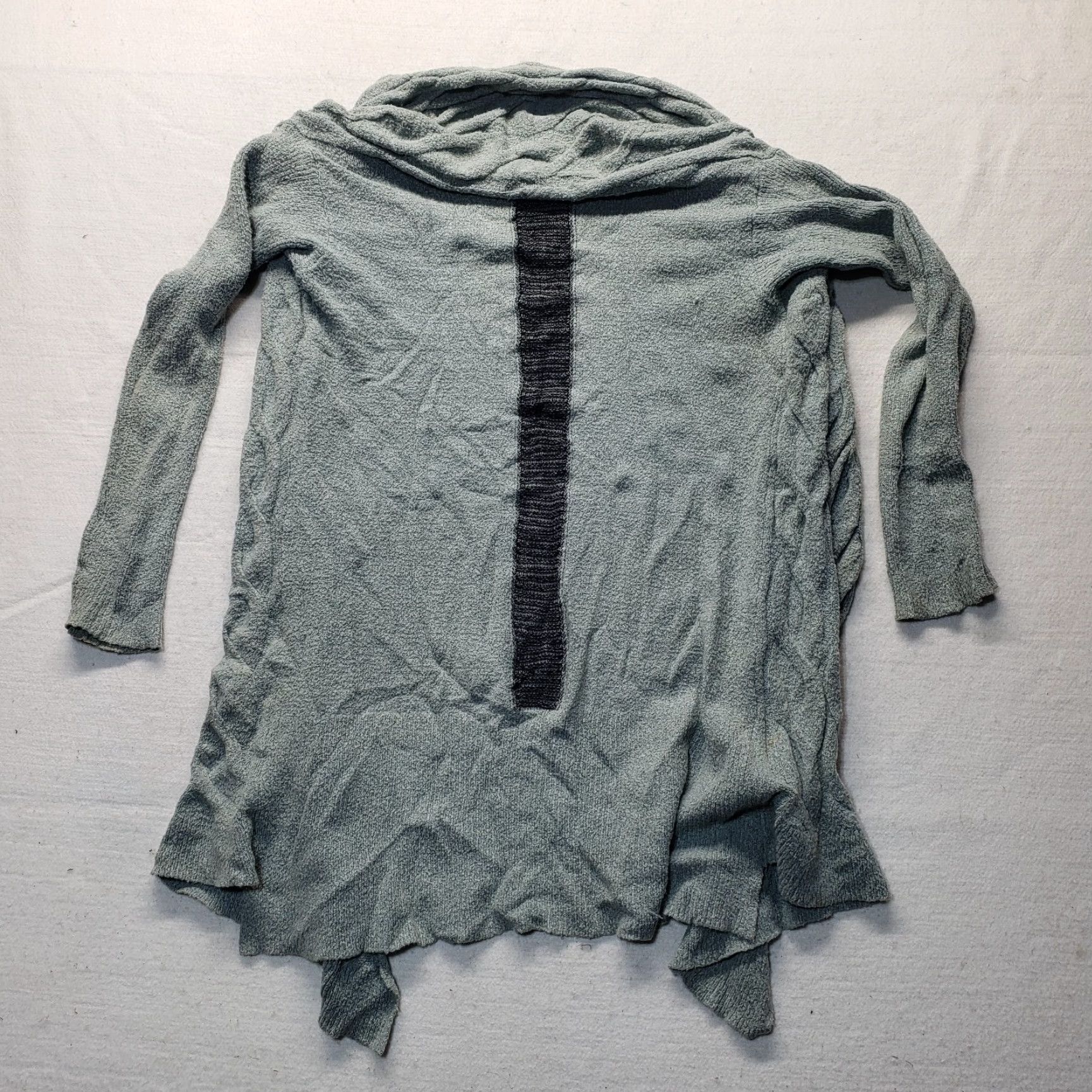 NIC+ZOE Nic + Zoe Cardigan Long Sleeve Sweater Women S Gray Adult Small Boho Fall Size S / US 4 / IT 40 - 8 Thumbnail