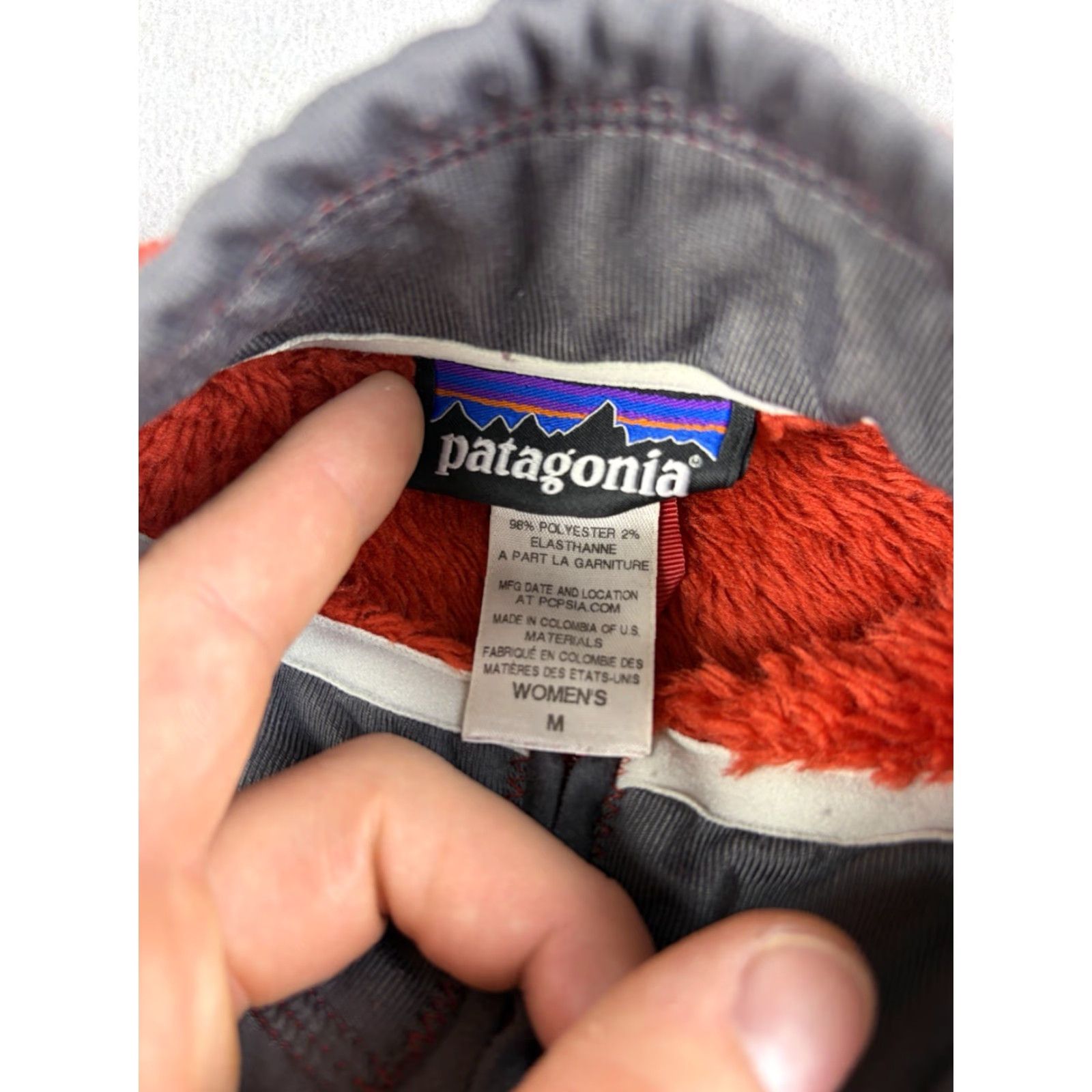 Patagonia Patagonia Regulator Fleece Jacket Red Full Zip Women M Medium Outdoor Polyester Solid Logo zip Size M / US 6-8 / IT 42-44 - 4 Thumbnail