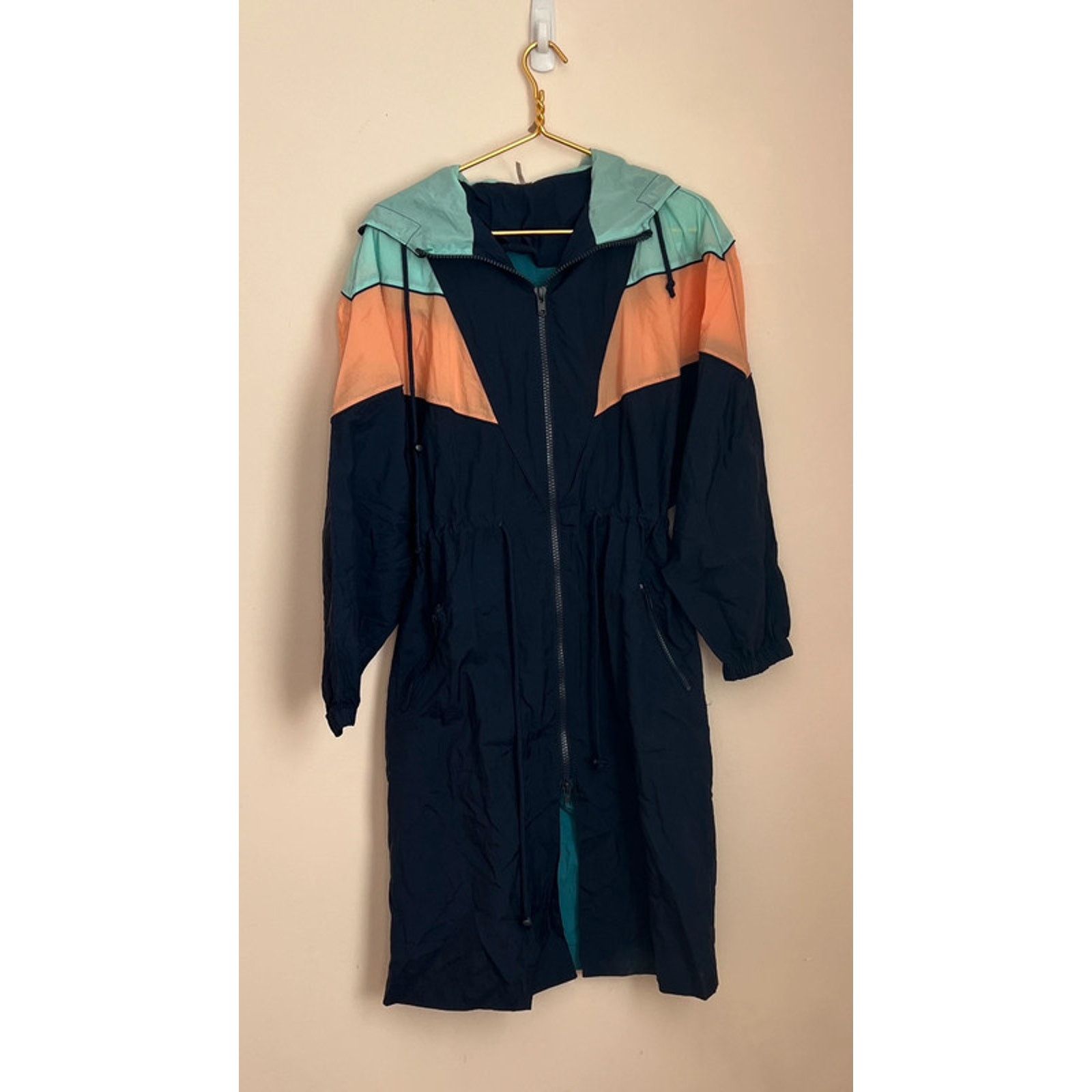 Free People Free People Color Block Windbreaker Jacket Size M / US 6-8 / IT 42-44 - 1 Thumbnail