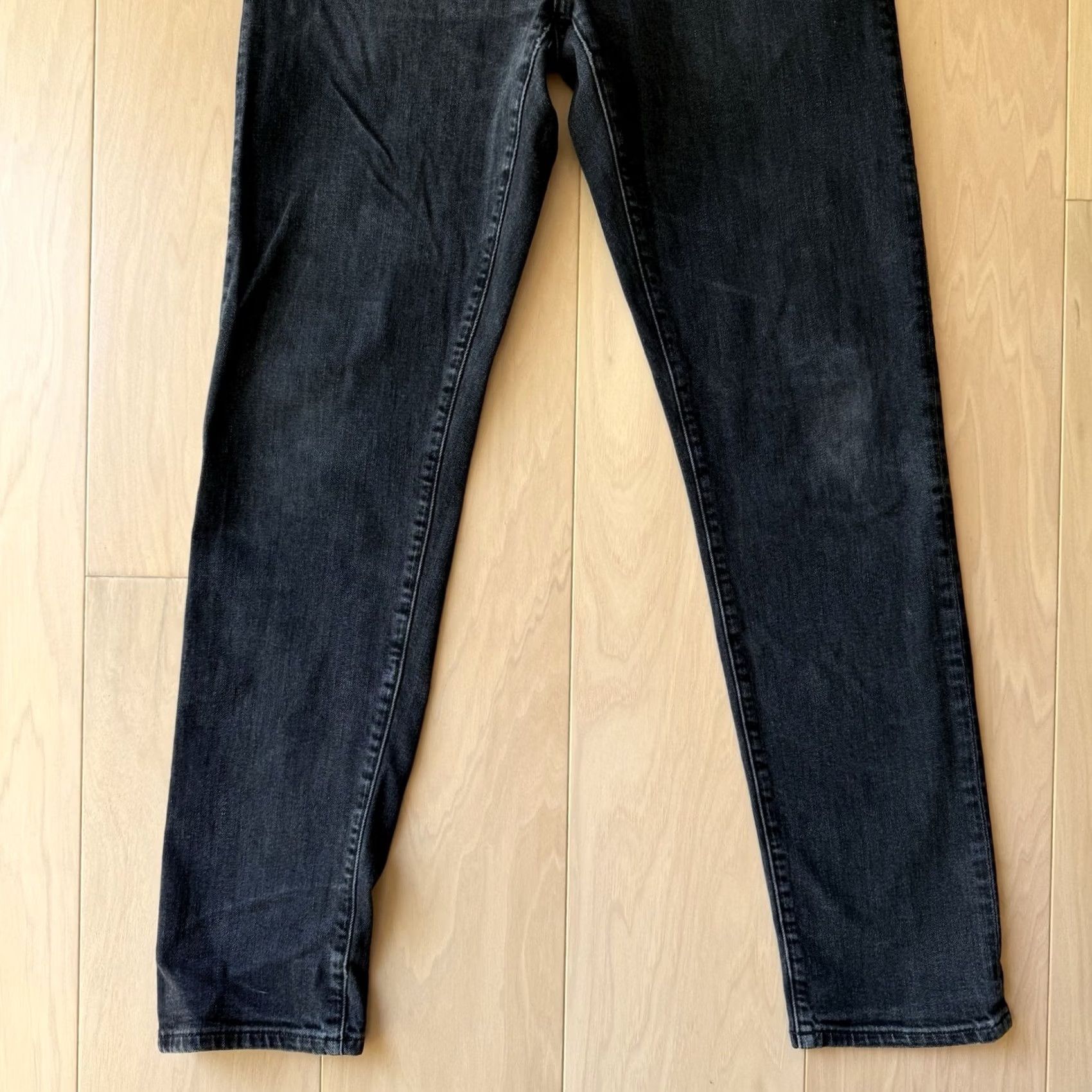 Flint And Tinder Flint and Tinder Jeans 30 Black Denim Casual Tapered Slim Fit Men Regular Rise Mid 10-12 in Inseam 31 in USA Levi's 500 Series Logo Vintage No Size US 30 / EU 46 - 4 Thumbnail
