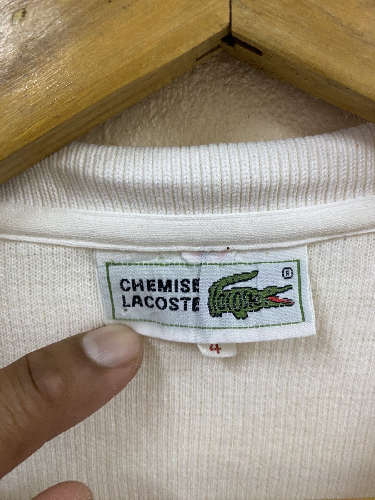 Lacoste × Vintage Vtg Lacoste Knitwear Polos Size US L / EU 52-54 / 3 - 10 Thumbnail