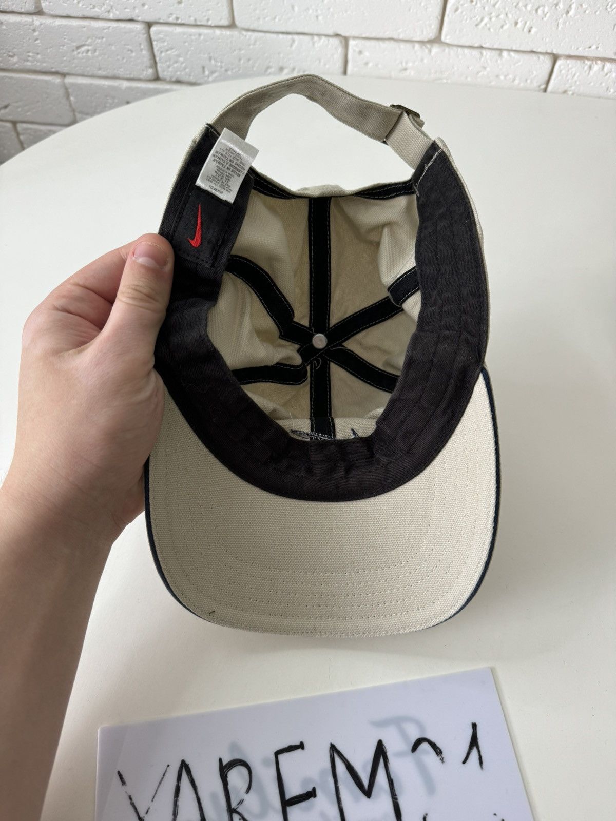 Vintage Nike vintage cap hat Size ONE SIZE - 6 Thumbnail