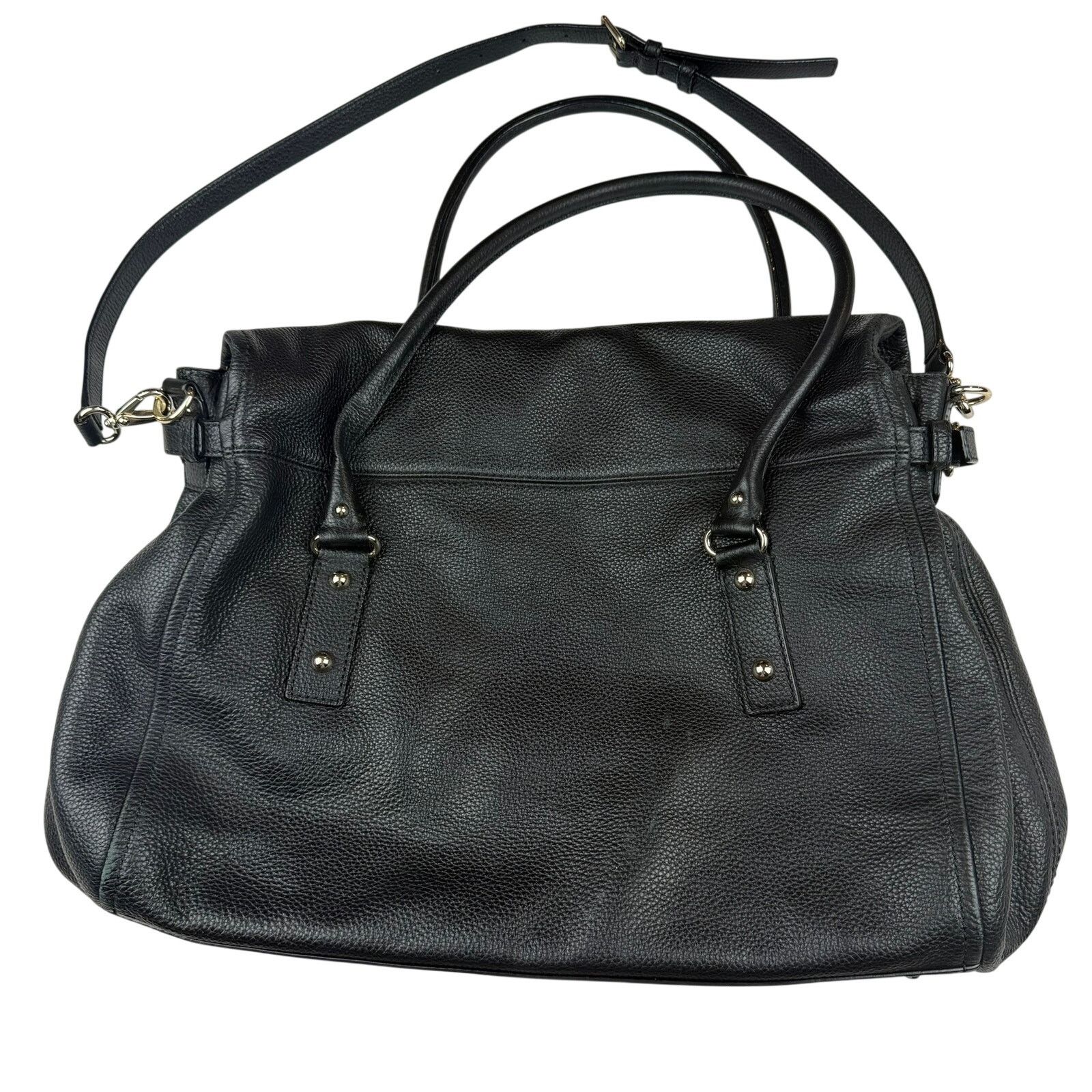 Kate Spade Kate Spade Black Leather Satchel Shoulder Bag Size ONE SIZE - 3 Thumbnail