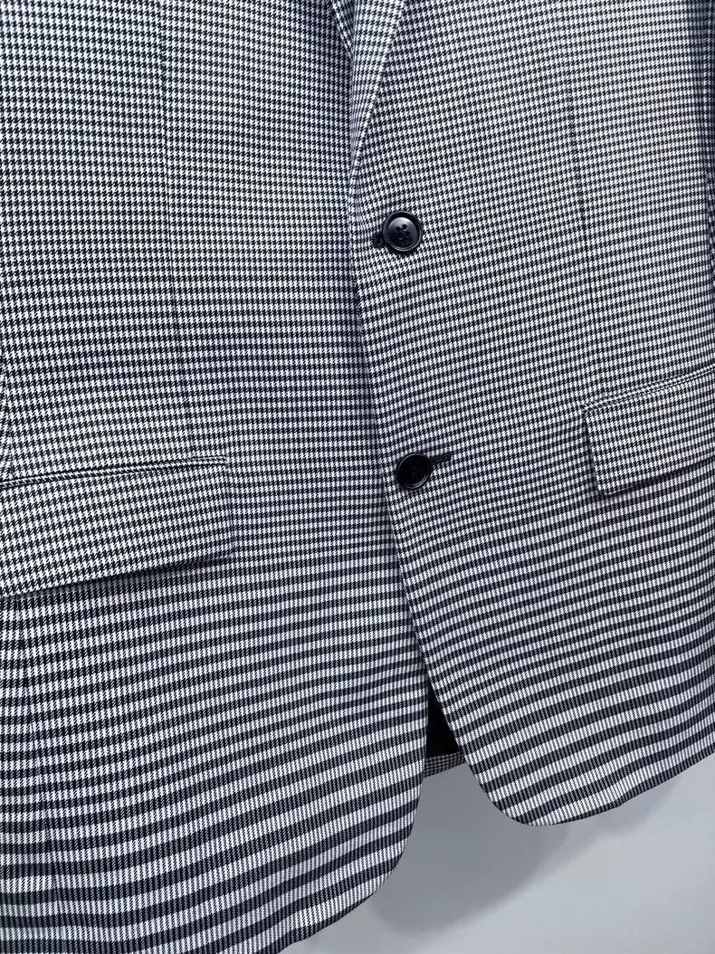 Dior Dior Houndstooth Pattern Suit Jacket-2505 Size US L / EU 52-54 / 3 - 4 Thumbnail