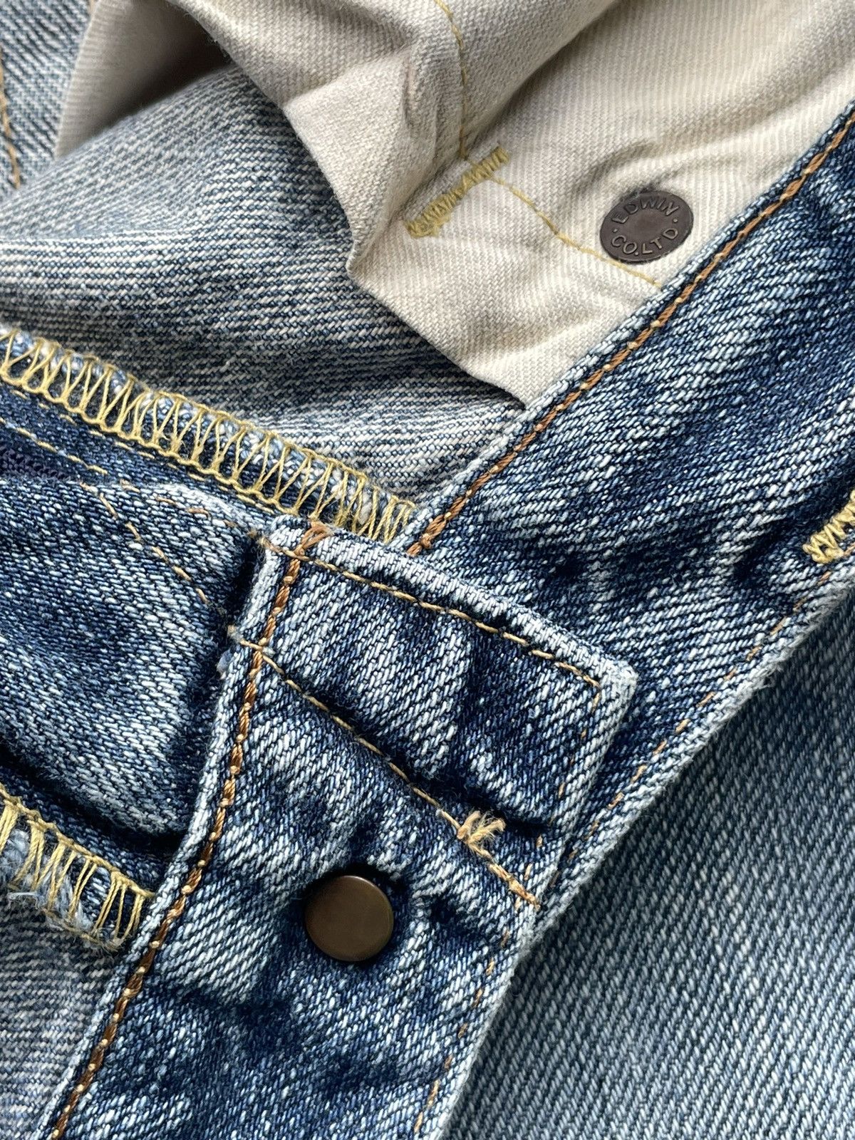 Edwin Vintage Edwin Selvedge Distresed Denim Size US 32 / EU 48 - 21 Thumbnail