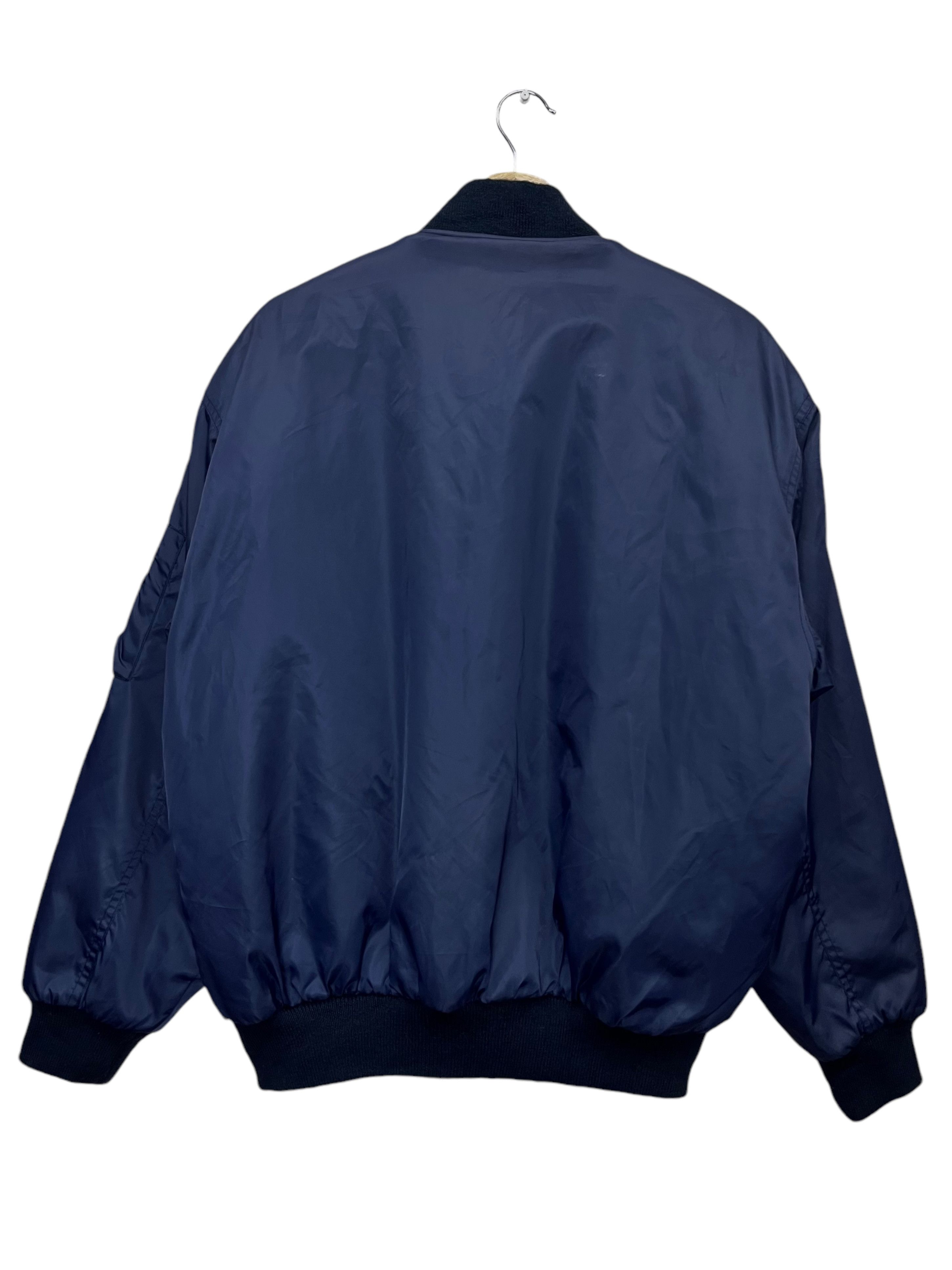 Vintage 🔥90’s SUNTORY BOSS COFFEE MA-1 Reversible Bomber Jacket Size US L / EU 52-54 / 3 - 6 Thumbnail