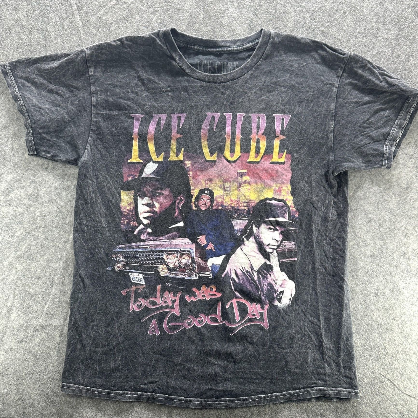 Vintage Ice Cube Shirt Mens L Black Today Was A Good Day Rap Tee 2022 Tour Size US L / EU 52-54 / 3 - 2 Thumbnail