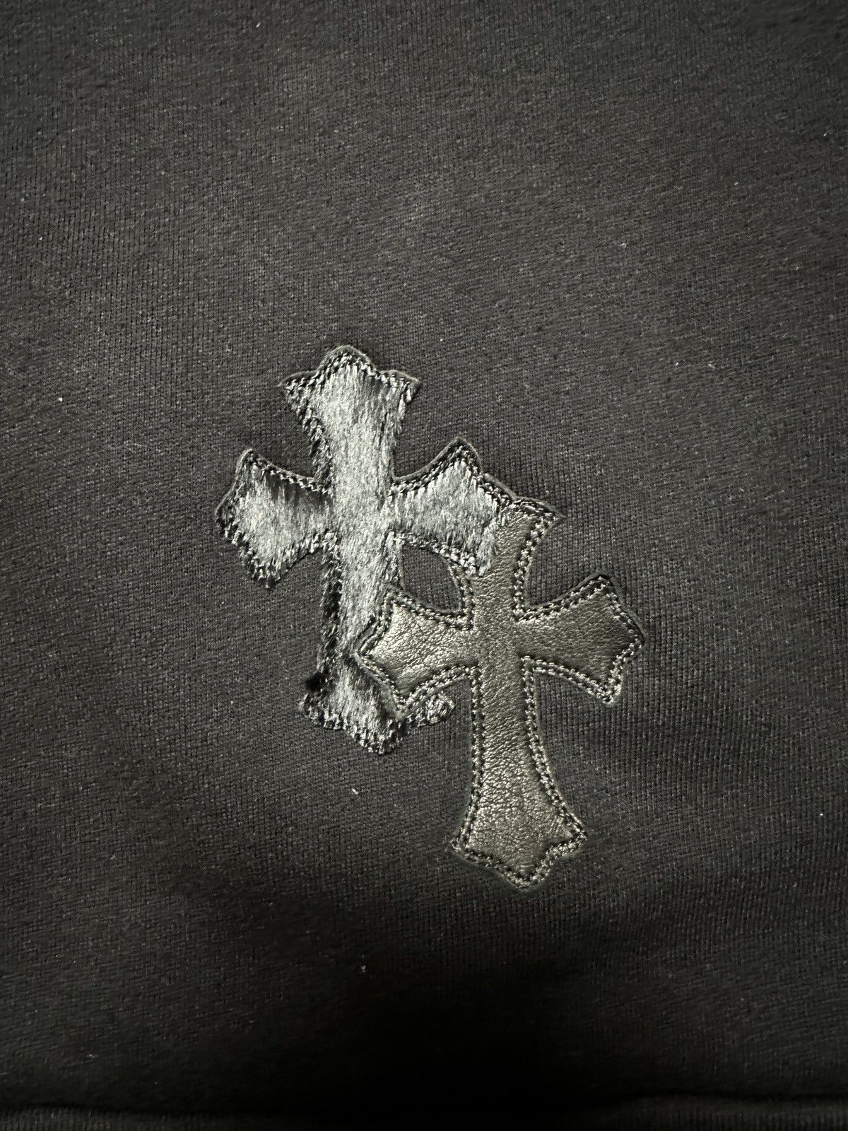 Chrome Hearts Chrome Hearts Flooded Cross Patch Quarter Zip Size US M / EU 48-50 / 2 - 3 Thumbnail
