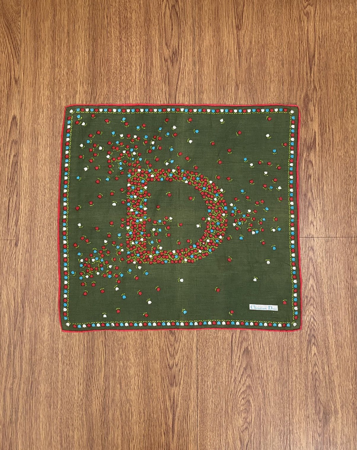 Christian Dior Monsieur Vintage Christian Dior Bandana / Handkerchief / Neckerchief Size ONE SIZE - 1 Thumbnail
