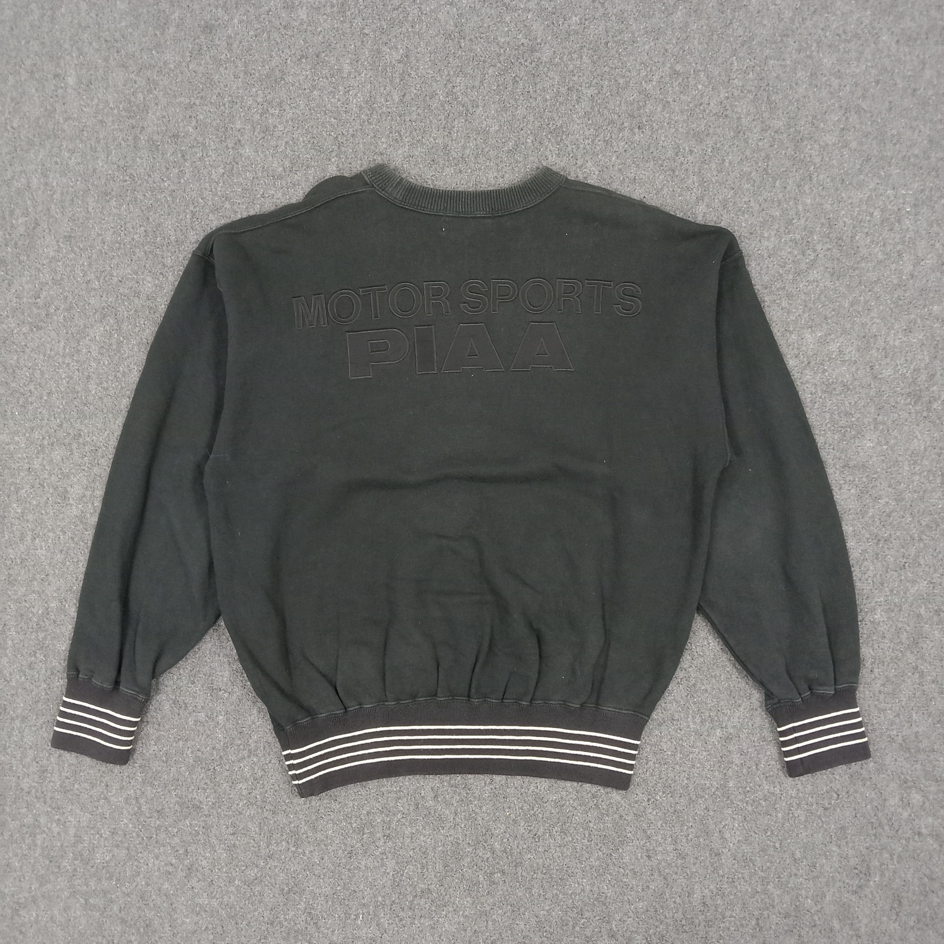 Japanese Brand × Vintage Motorsport PIAA Racing Embroidery Promo Sweatshirt Size US M / EU 48-50 / 2 - 5 Thumbnail
