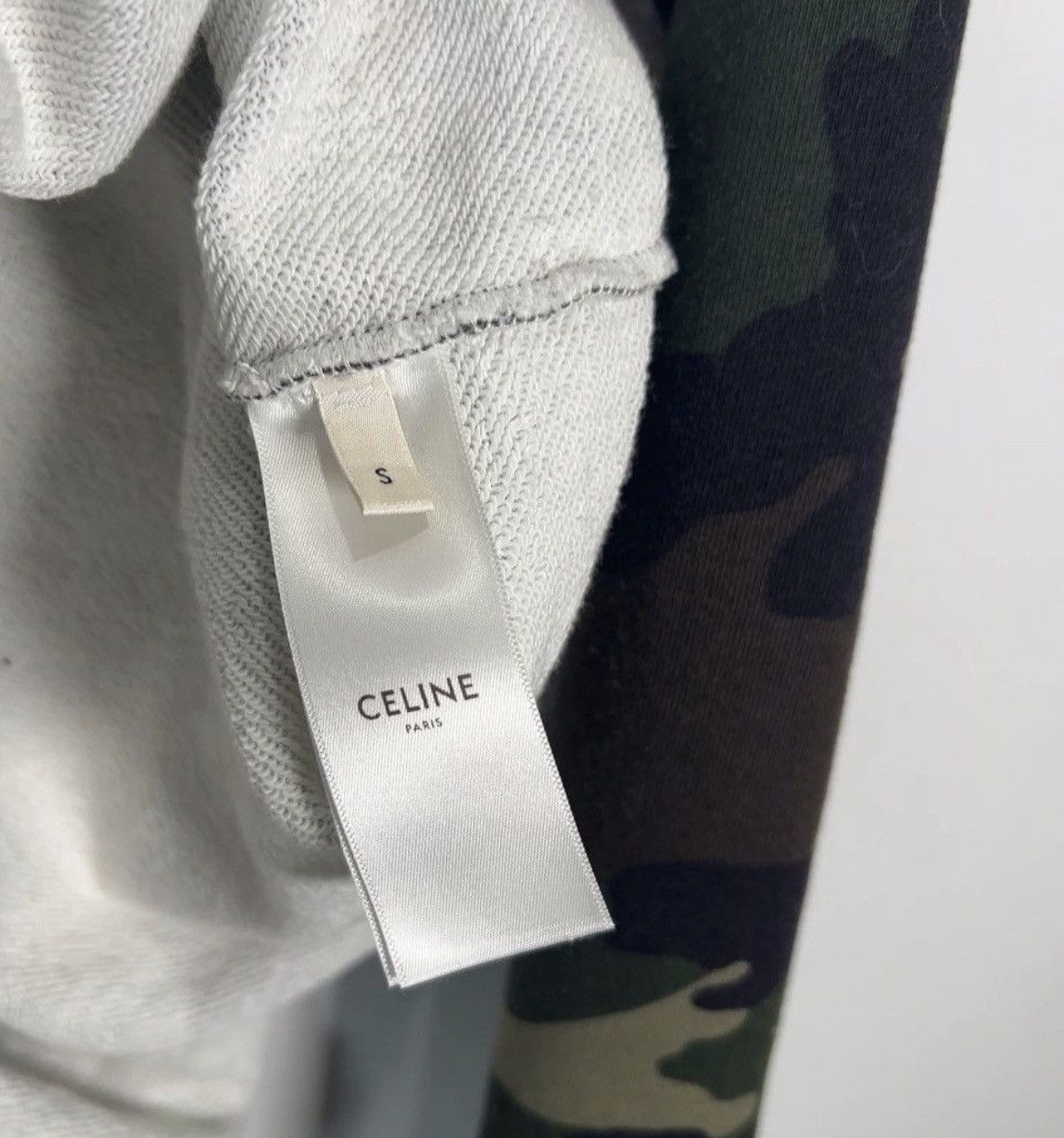Celine Celine Camo Hoodie Size US S / EU 44-46 / 1 - 4 Thumbnail