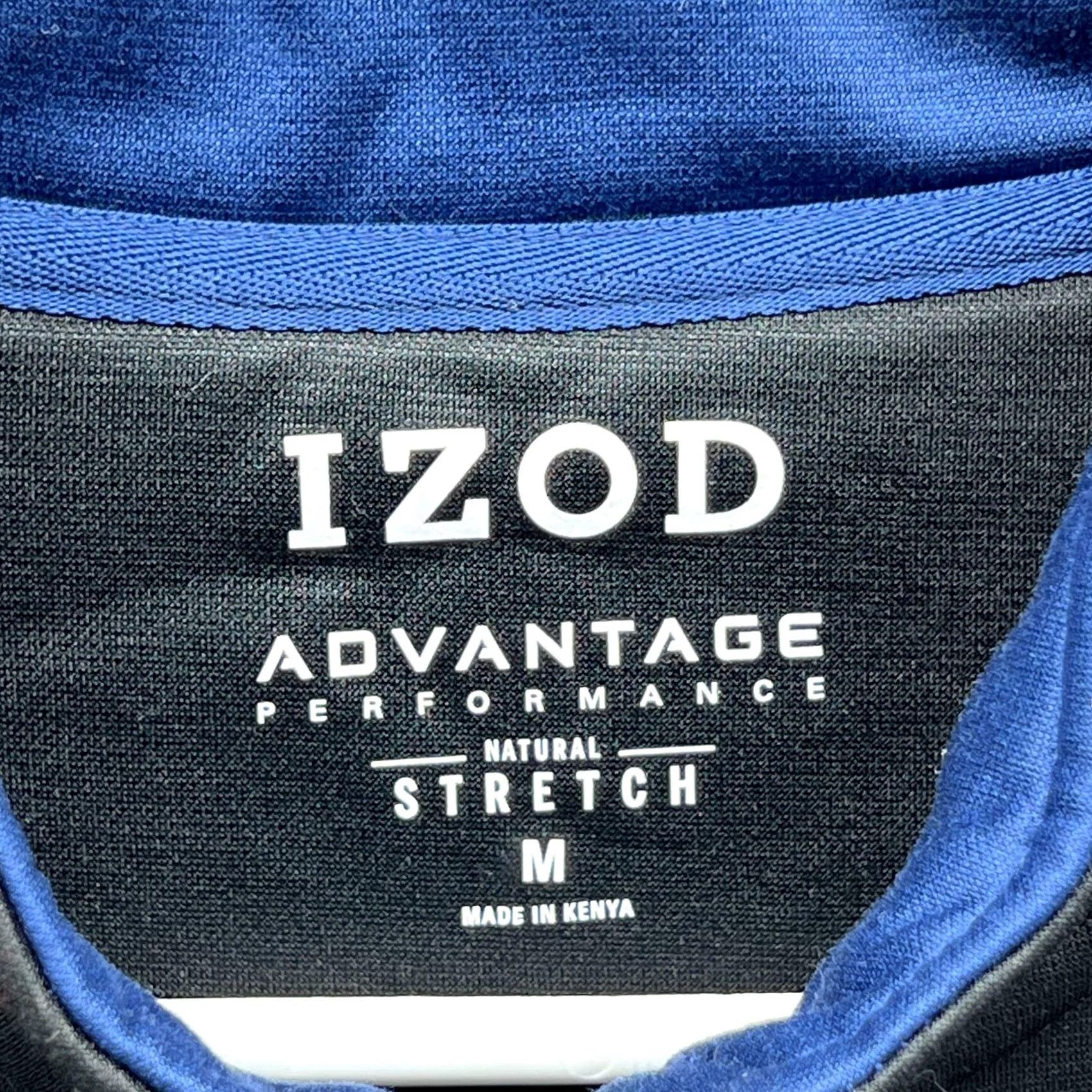 Izod IZOD Advantage Performance Vest Mens M Black Softshell Full Zip Pockets Vest Size US M / EU 48-50 / 2 - 3 Thumbnail