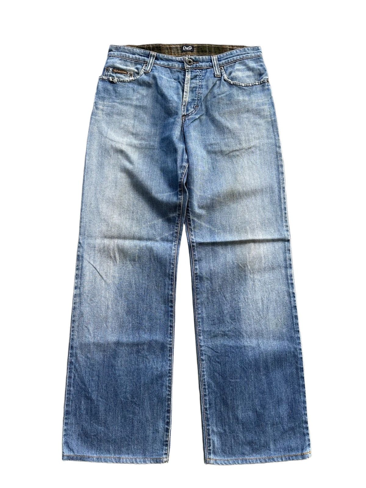Dolce & Gabbana Vintage Dolce & Gabbana Distressed Denim Jeans Size US 32 / EU 48 - 2 Thumbnail