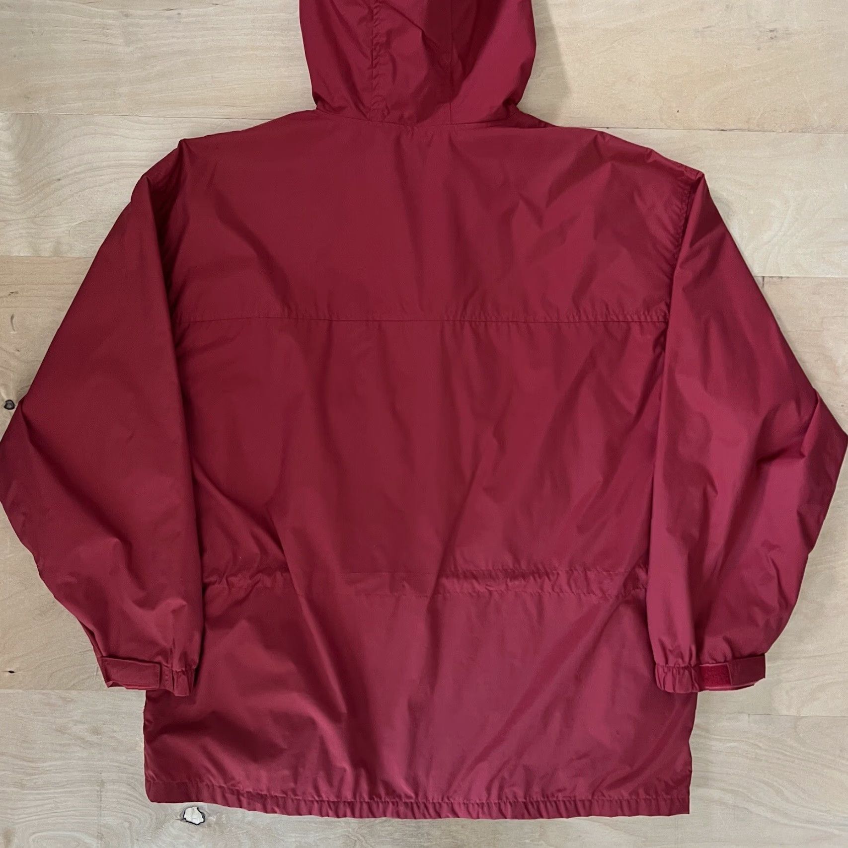 Gap VINTAGE Gap Anorak Jacket Windbreaker Nylon Red Large Men's Zip Size US L / EU 52-54 / 3 - 7 Thumbnail