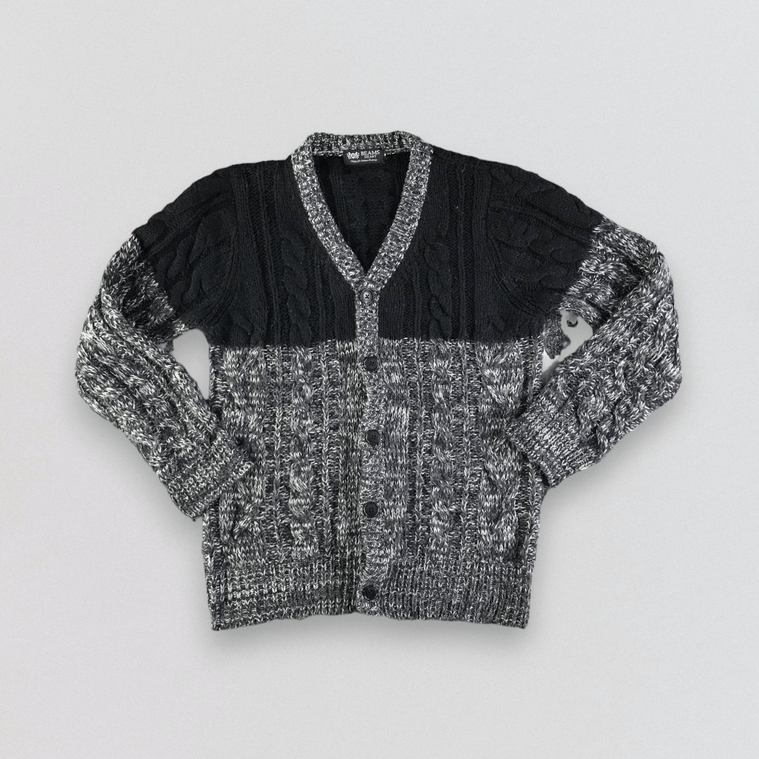 Beams Plus Japanese Beams Knit Sweater Cardigan F337 Size M / US 6-8 / IT 42-44 - 1 Thumbnail