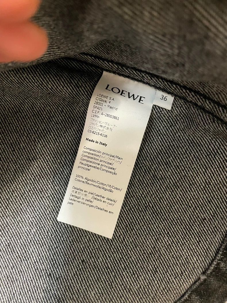 Loewe loewe Denim jacket 2503-Nextarrow Size US S / EU 44-46 / 1 - 6 Thumbnail