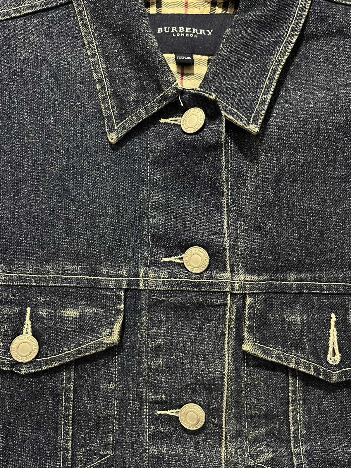 Burberry Burberry London Ladies Trucker Denim Jacket Size M / US 6-8 / IT 42-44 - 5 Thumbnail