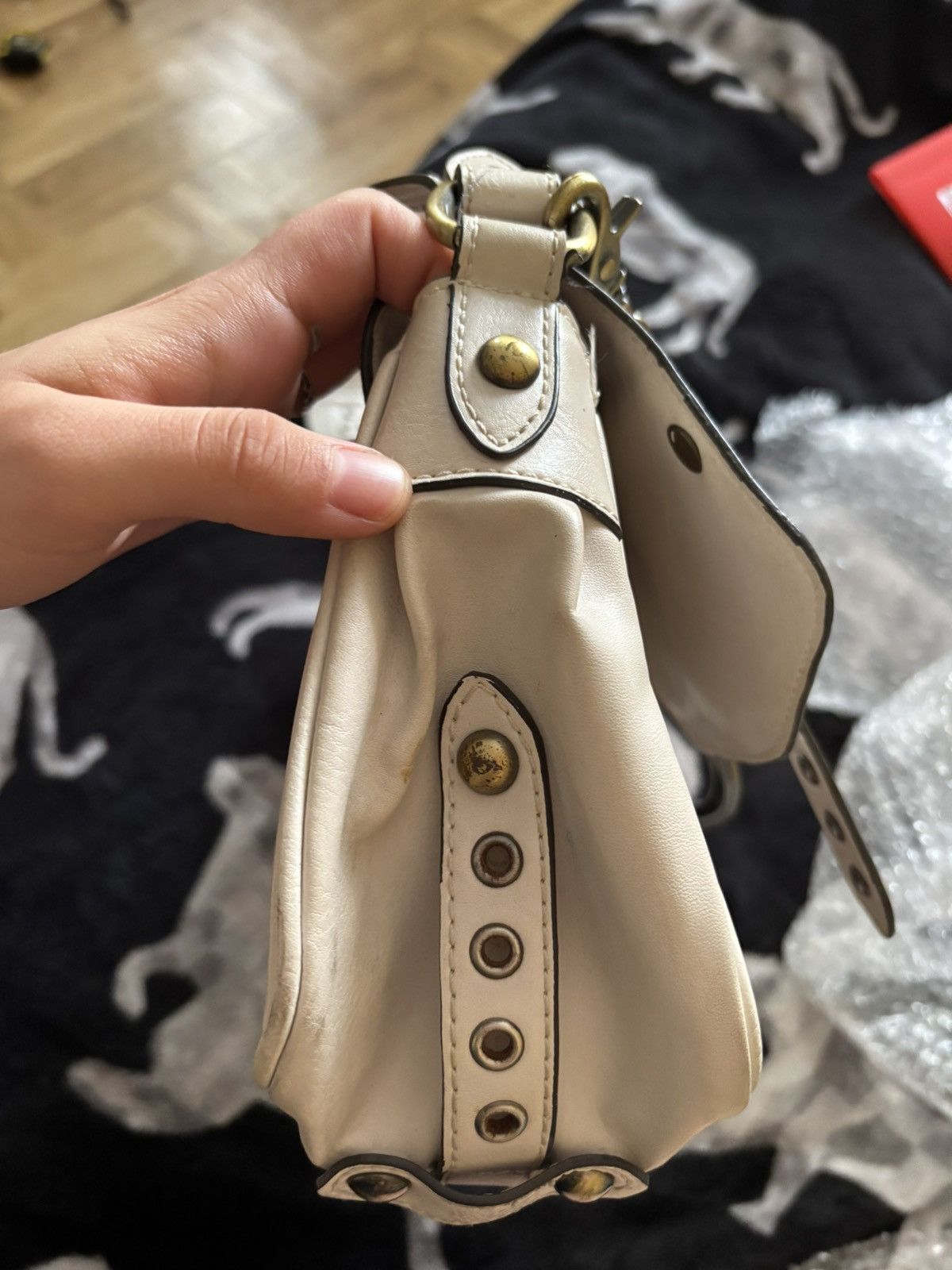 Guess × Vintage shoulder bag vintage real leather guess avant garde Size ONE SIZE - 15 Thumbnail
