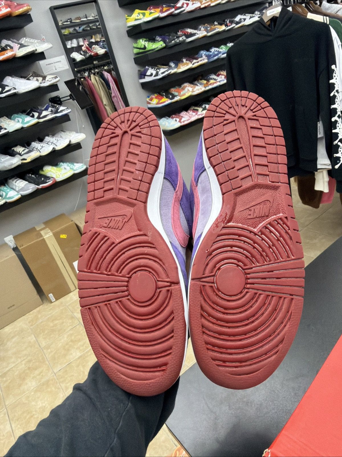Nike Size 10 - Nike Dunk Retro Vol. 1 SP 2020 Low Plum Used Worn Size US 10 / EU 43 - 11 Thumbnail