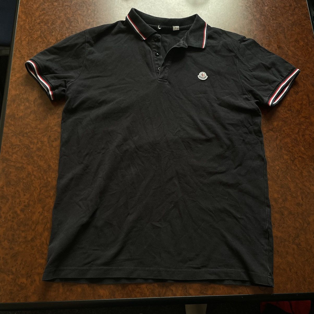 If Six Was Nine Polo Moncler tee shirt chrome old money luxury Size US L / EU 52-54 / 3 - 1 Thumbnail