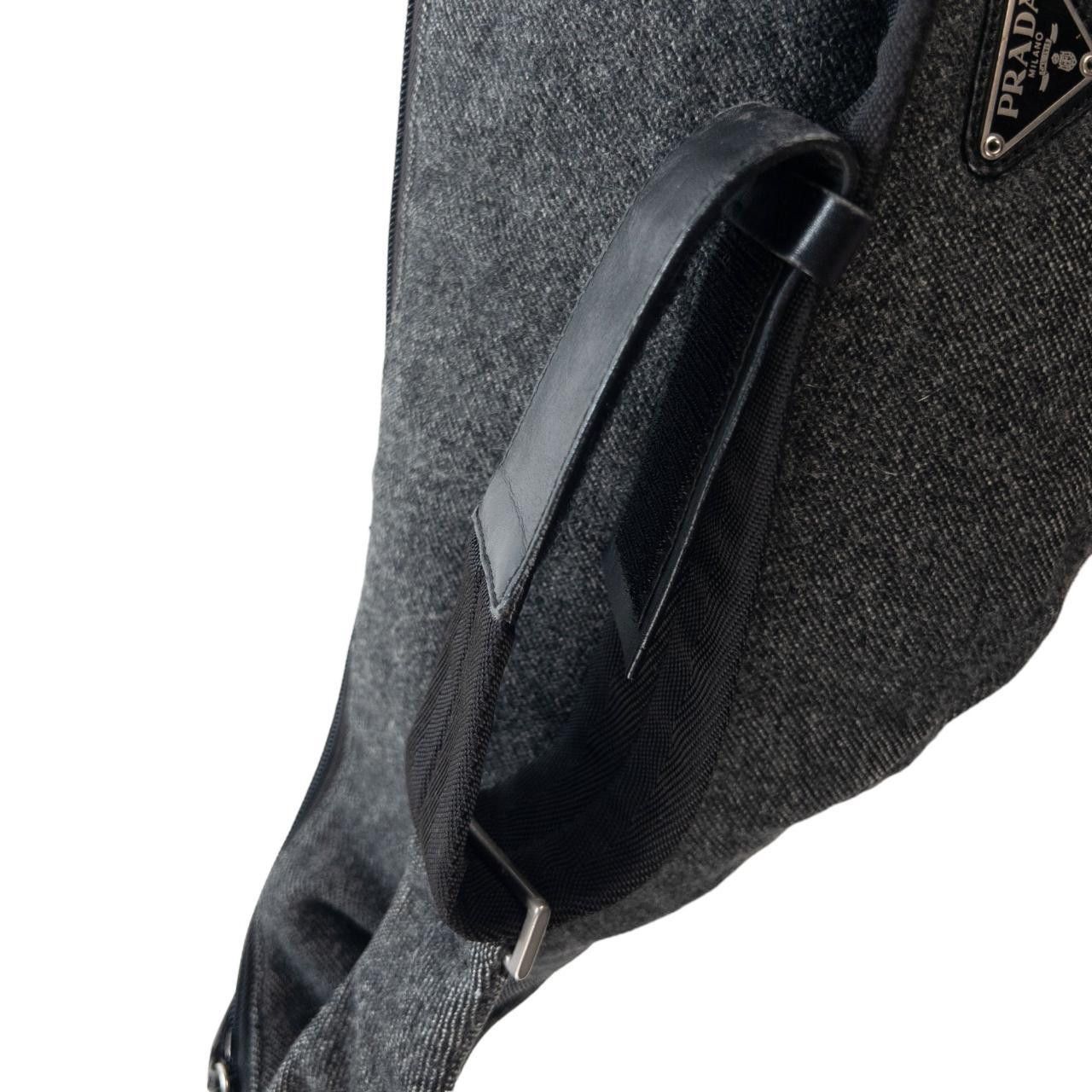 Prada Vintage Prada Wool Cross Body Bag Size ONE SIZE - 6 Thumbnail