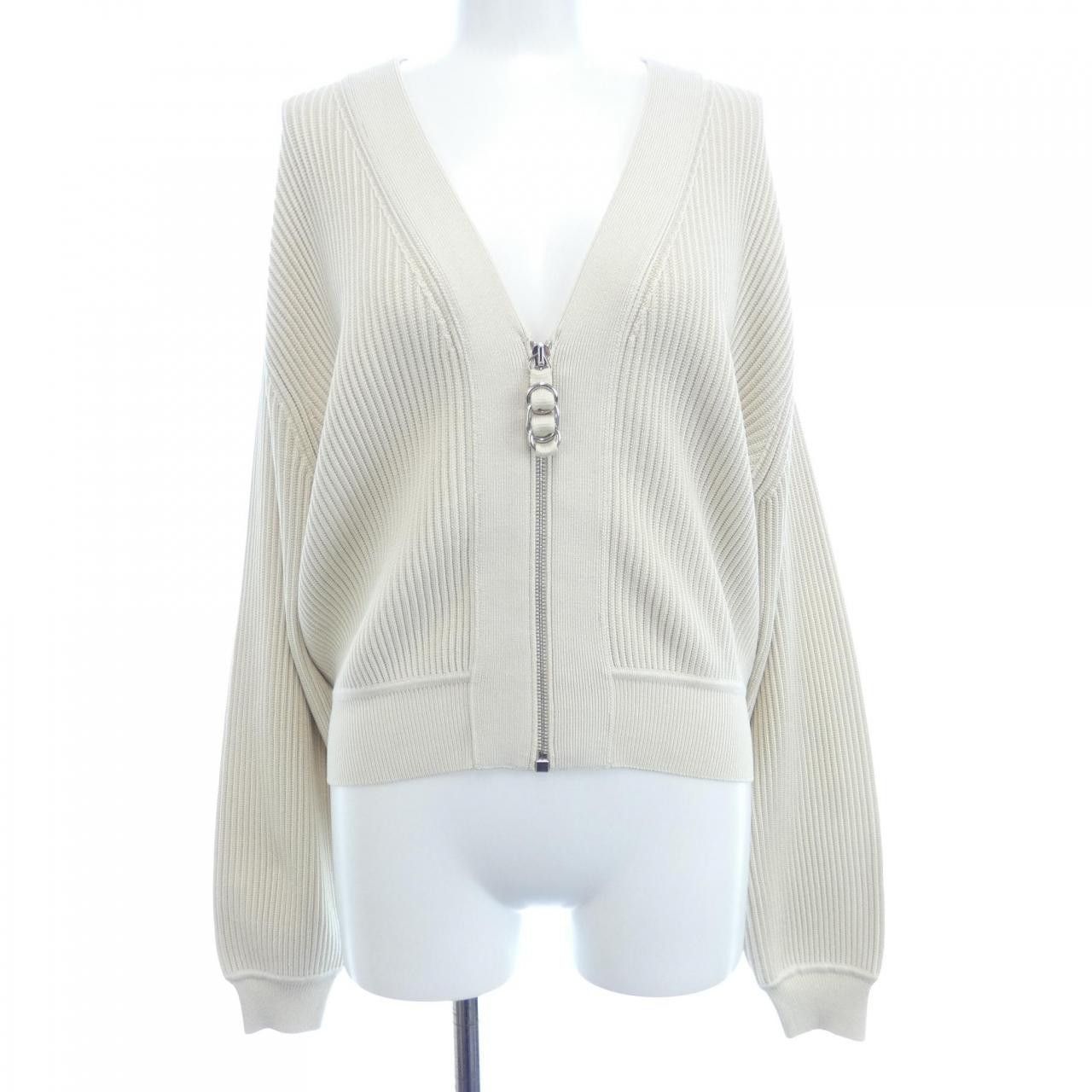 Hermes Hermes Hermès ZIPPE AVEC MORS A JOUET Wool Cardigan Textile Tops DUTY FREE for USA Size ONE SIZE - 1 Thumbnail