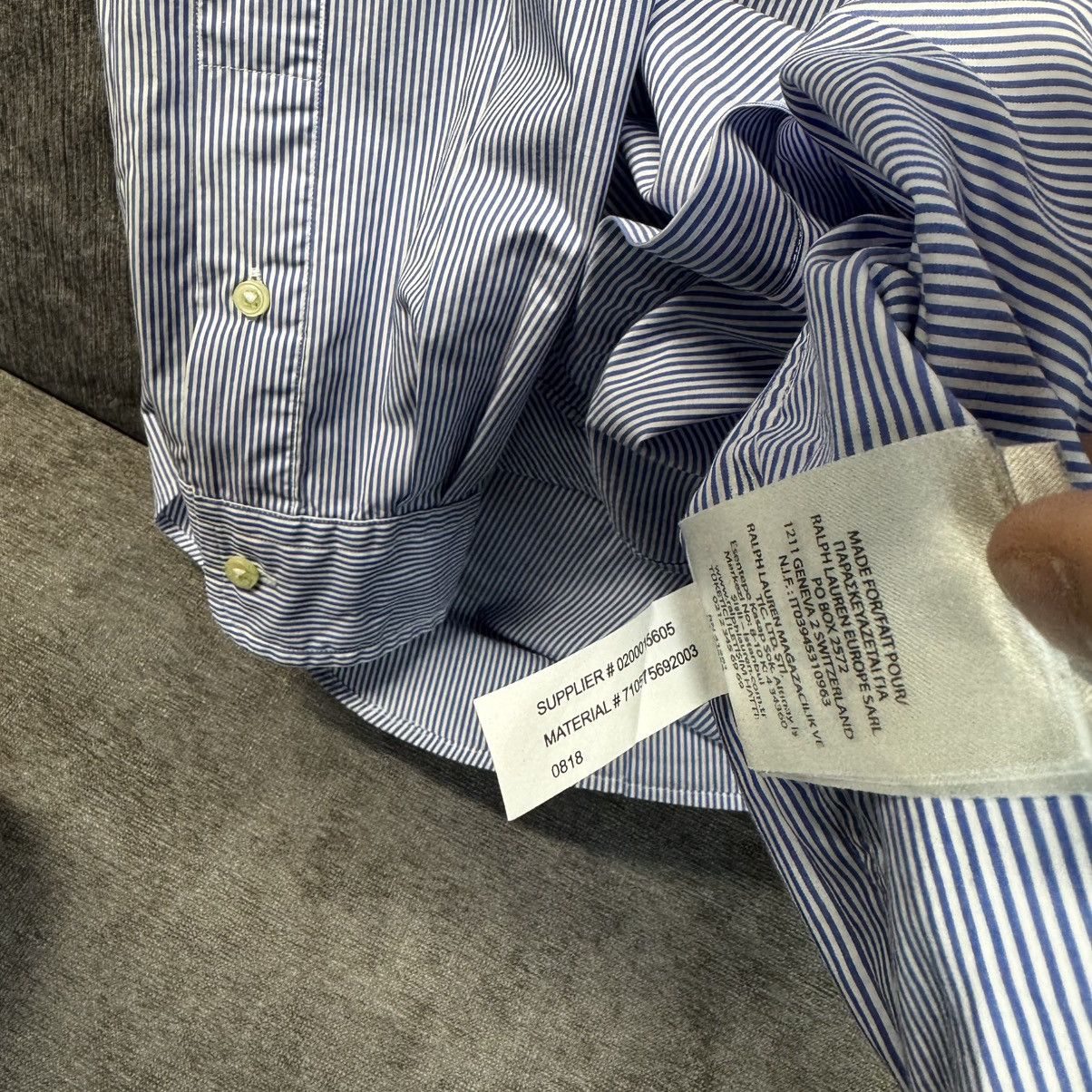 Polo Ralph Lauren Polo Ralph Lauren stripe Shirt old money style Size US L / EU 52-54 / 3 - 7 Thumbnail