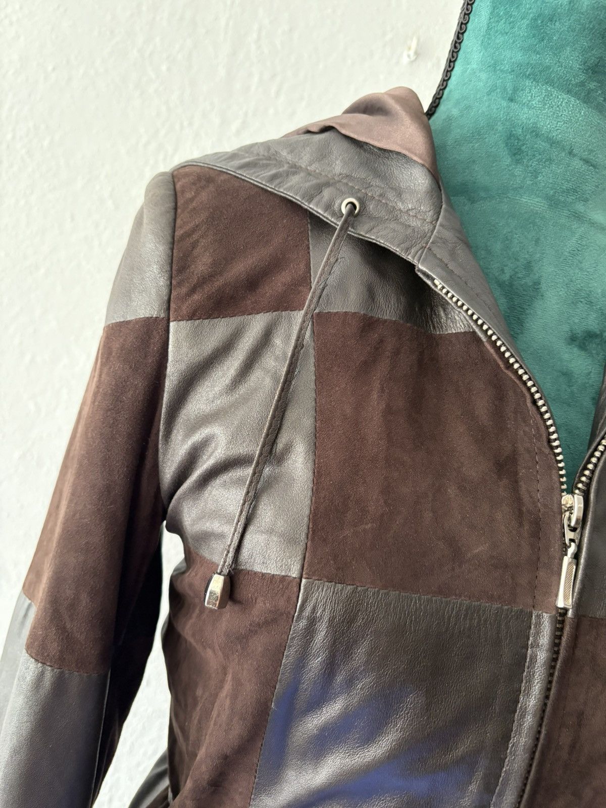Other Kircilar x chocolate leather jacket Size XS / US 0-2 / IT 36-38 - 3 Thumbnail