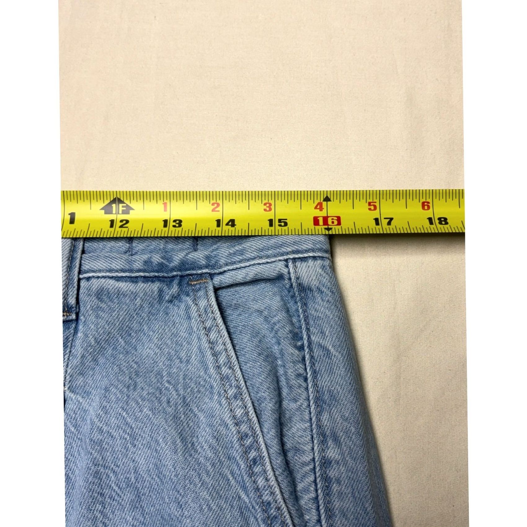 Madewell Madewell The Harlow Wide-Leg Jean Light Wash Denim High Rise Womens 29 Inseam 29 Size 29" - 7 Thumbnail