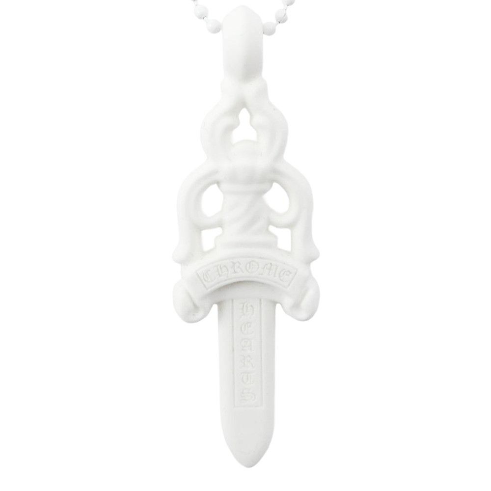 Chrome Hearts Chrome Hearts Rubber Large Dagger Necklace Size ONE SIZE - 2 Thumbnail