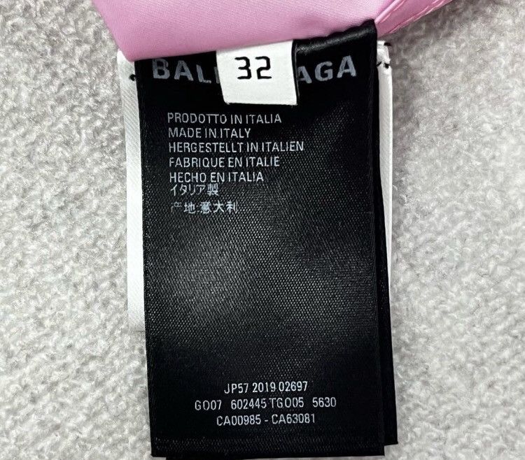 Balenciaga Balenciaga logo letter embroidery pink zipper jacket2412-Nex Size US XS / EU 42 / 0 - 6 Thumbnail