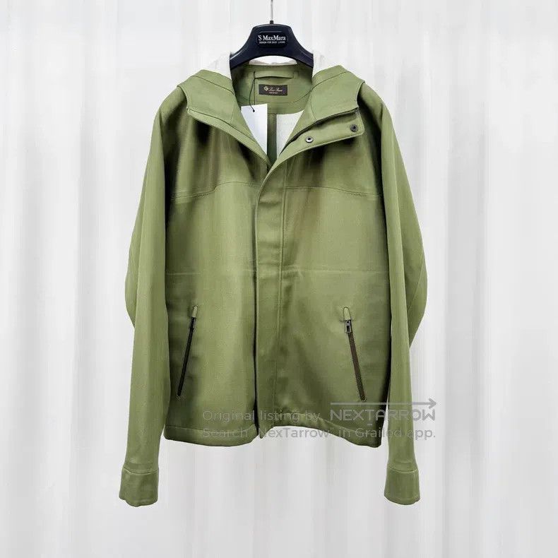 Loro Piana Loro Piana Thick silk hooded jacket coat Size XS / US 0-2 / IT 36-38 - 1 Thumbnail