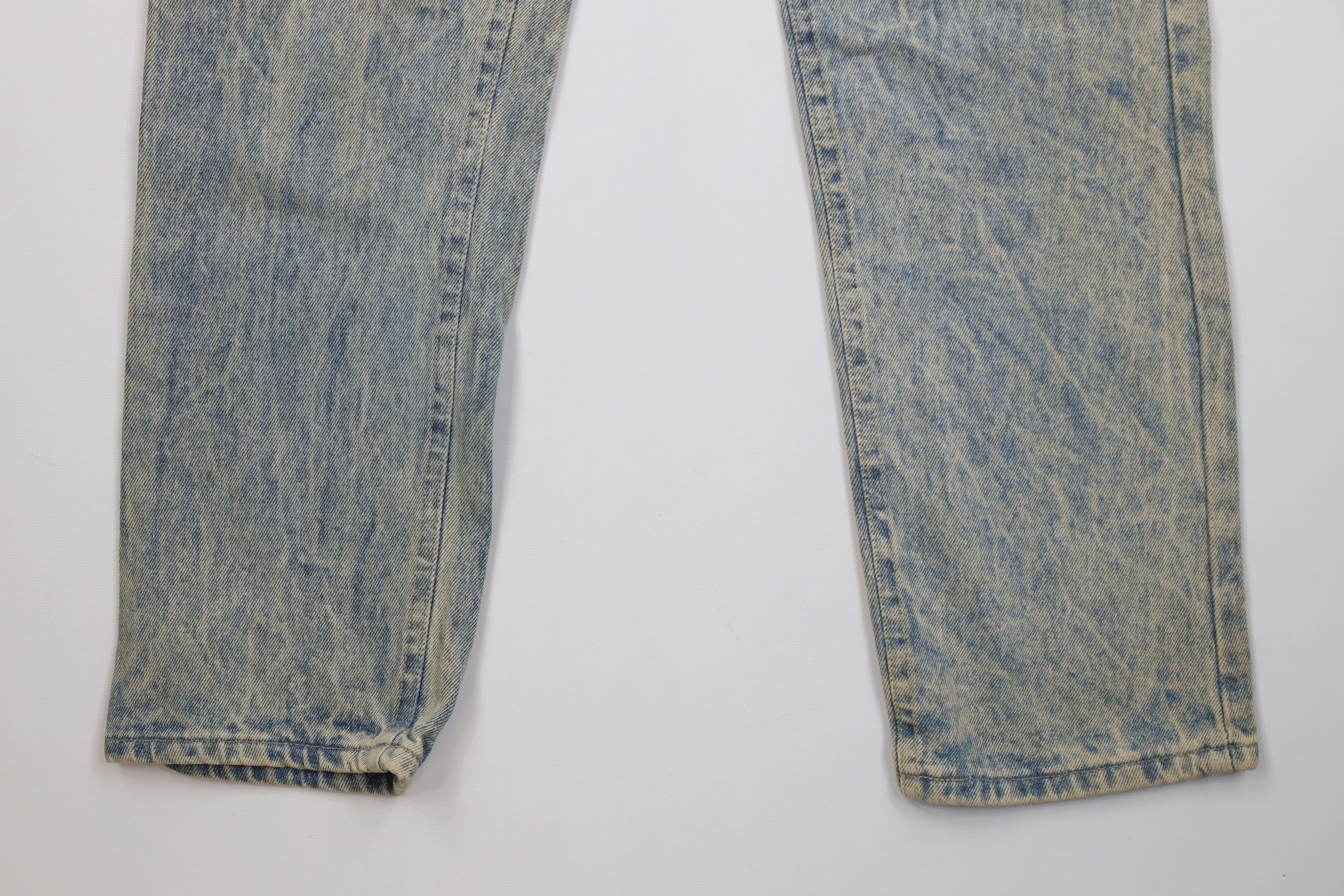 Vintage Vintage 90s Streetwear Acid Wash Relaxed Fit Denim Jeans Size 29" - 4 Thumbnail