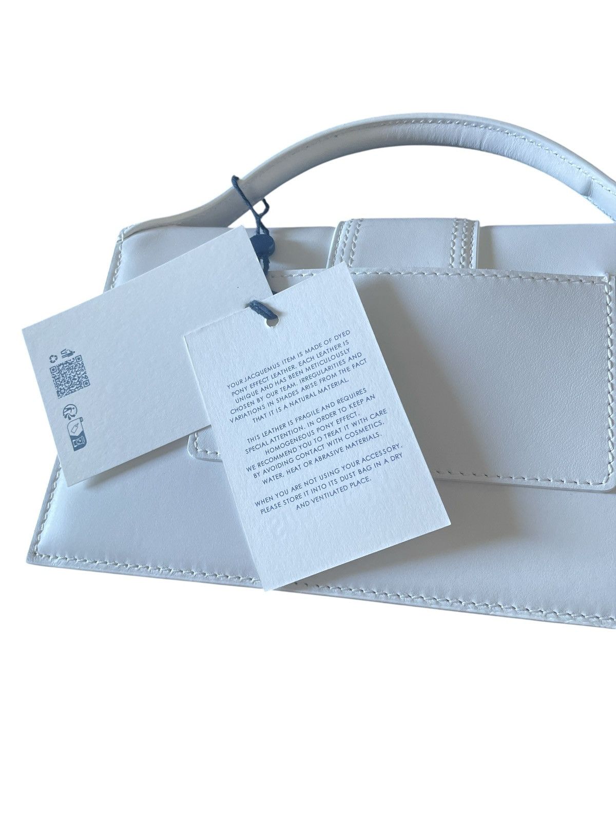 Jacquemus Jacquemus Le Grand Bambino White Size ONE SIZE - 4 Thumbnail