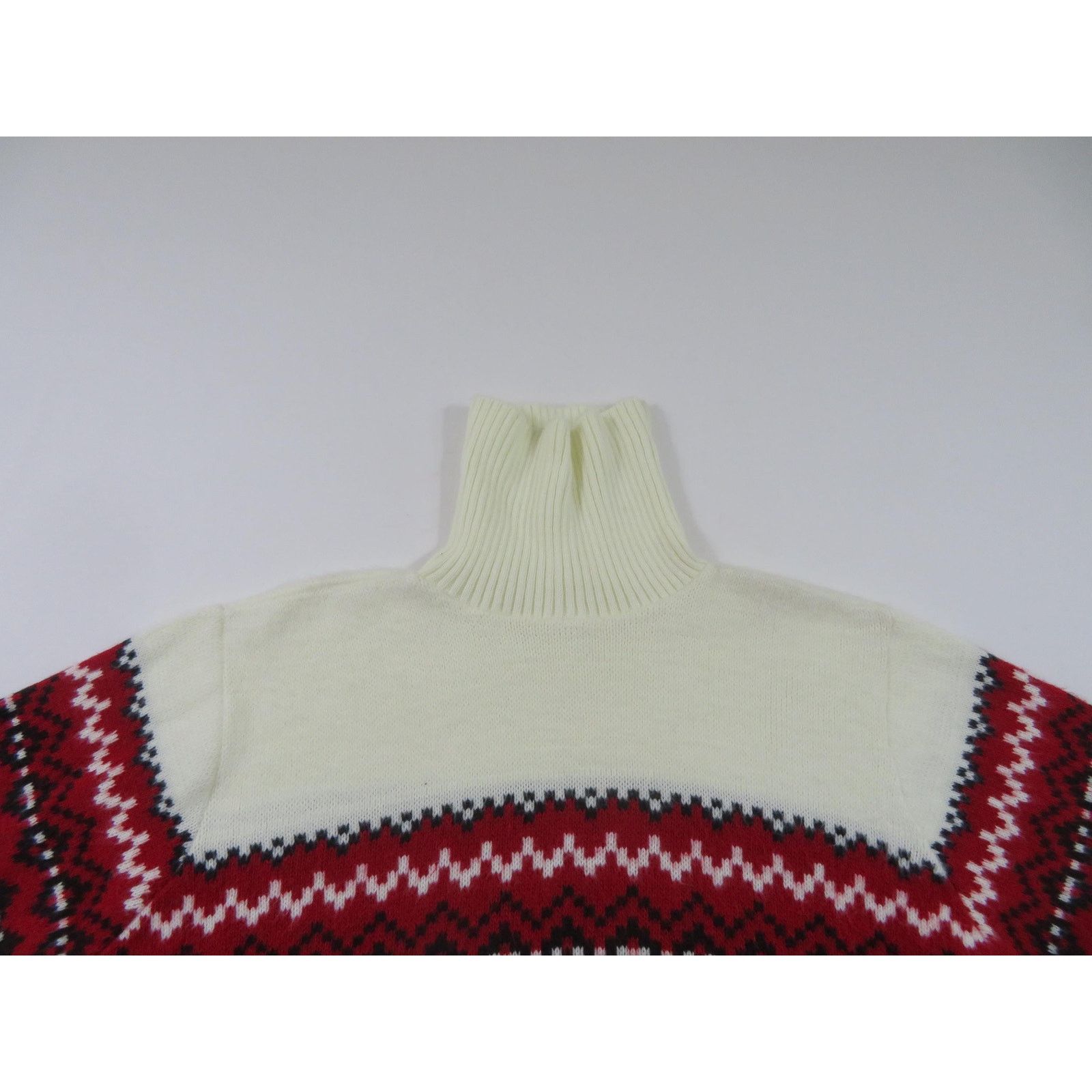 Other Turtle Neck Sweater Very Soft Material! Beige Black Sz XL Size US XL / EU 56 / 4 - 3 Thumbnail