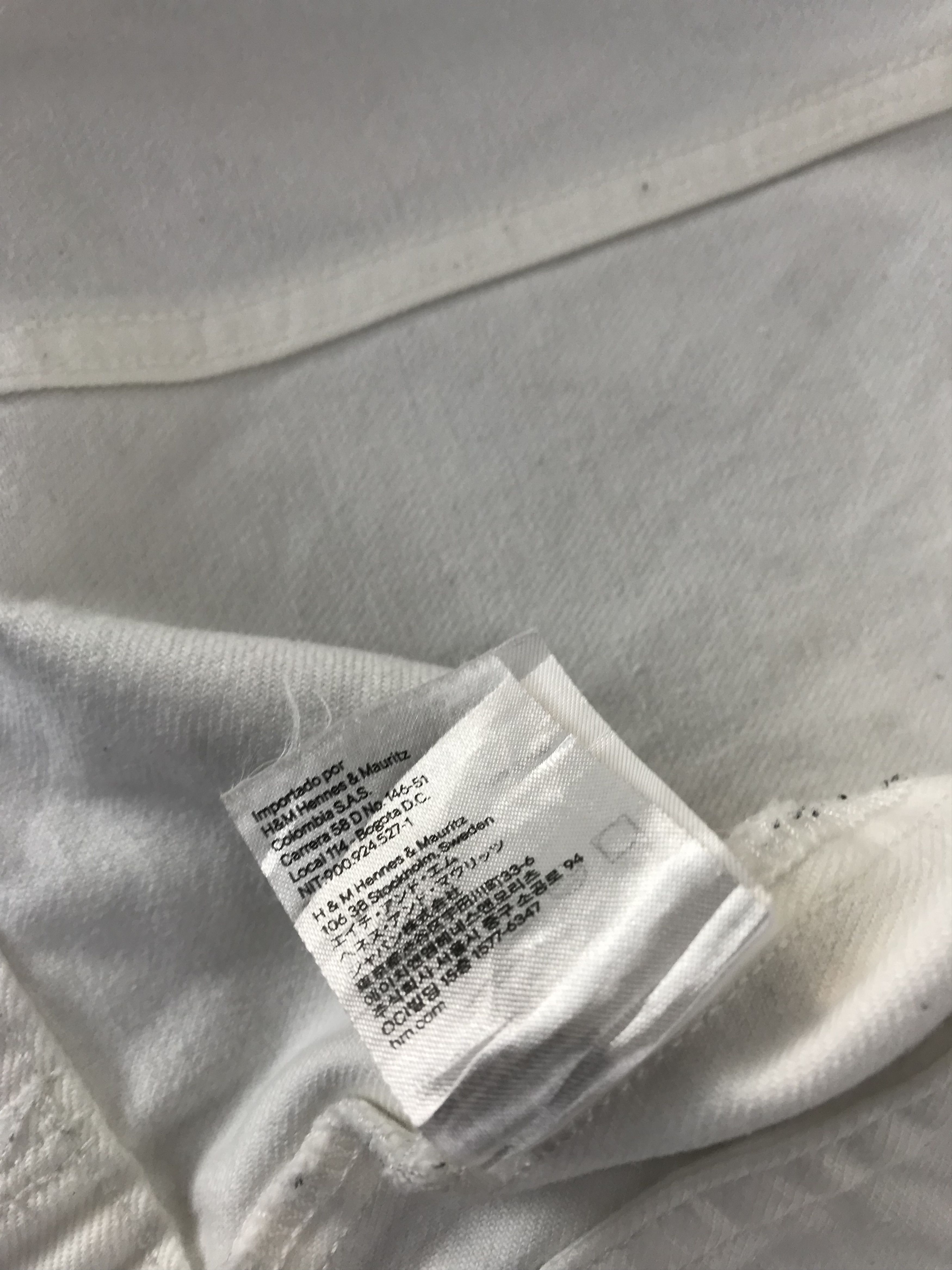 Zara Zara White Denim Jacket Trucker Streetwear Fashion Size S / US 4 / IT 40 - 10 Thumbnail