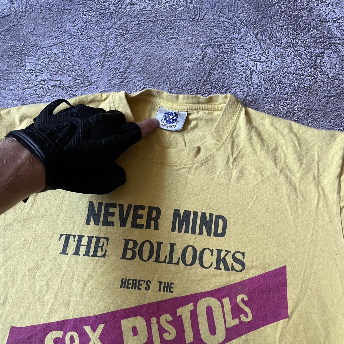 Vintage Vintage Y2K Sex Pistols Graphic Tee Sun Faded Yellow Punk XL Size US XL / EU 56 / 4 - 5 Thumbnail