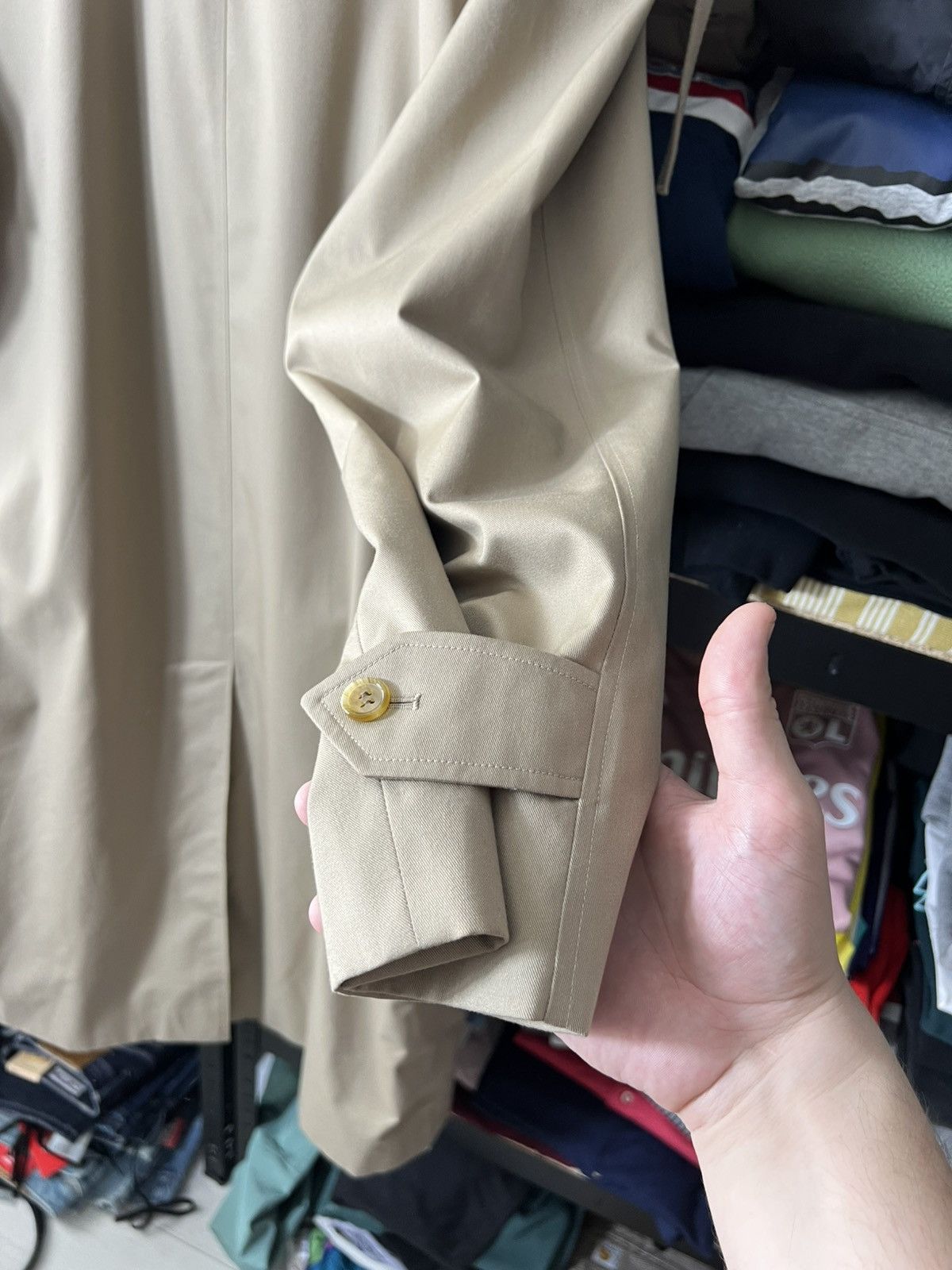 Burberry Burberrys Vintage Trench Coat Beige Nova Check L England Size L / US 10 / IT 46 - 9 Thumbnail