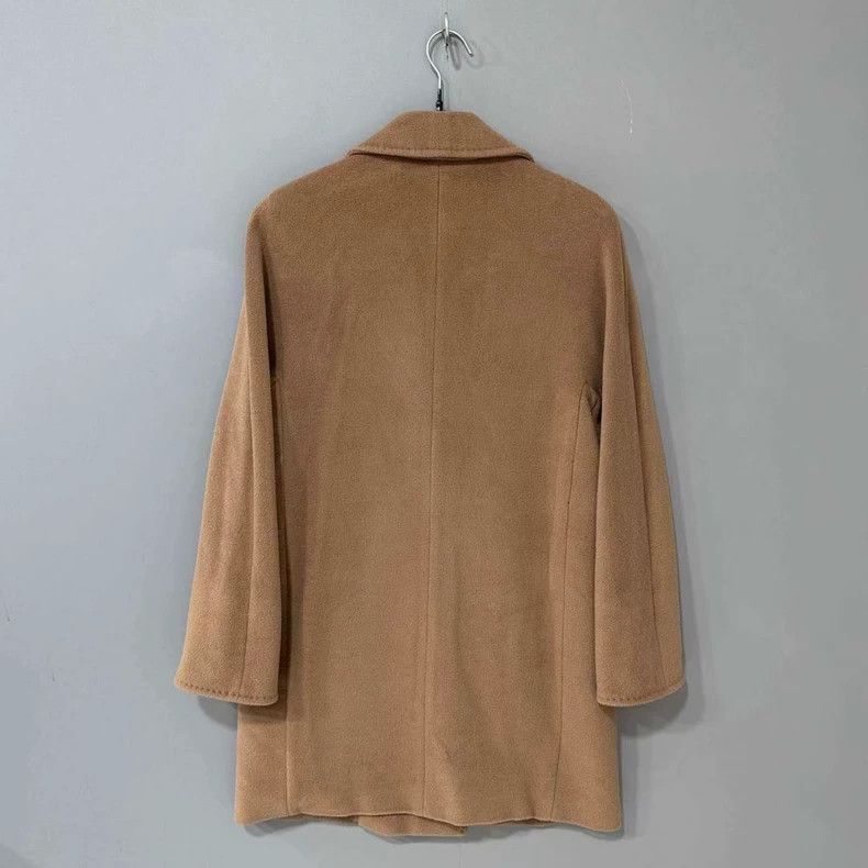 Max Mara Max Mara Pure wool lapel coat Size S / US 4 / IT 40 - 2 Thumbnail