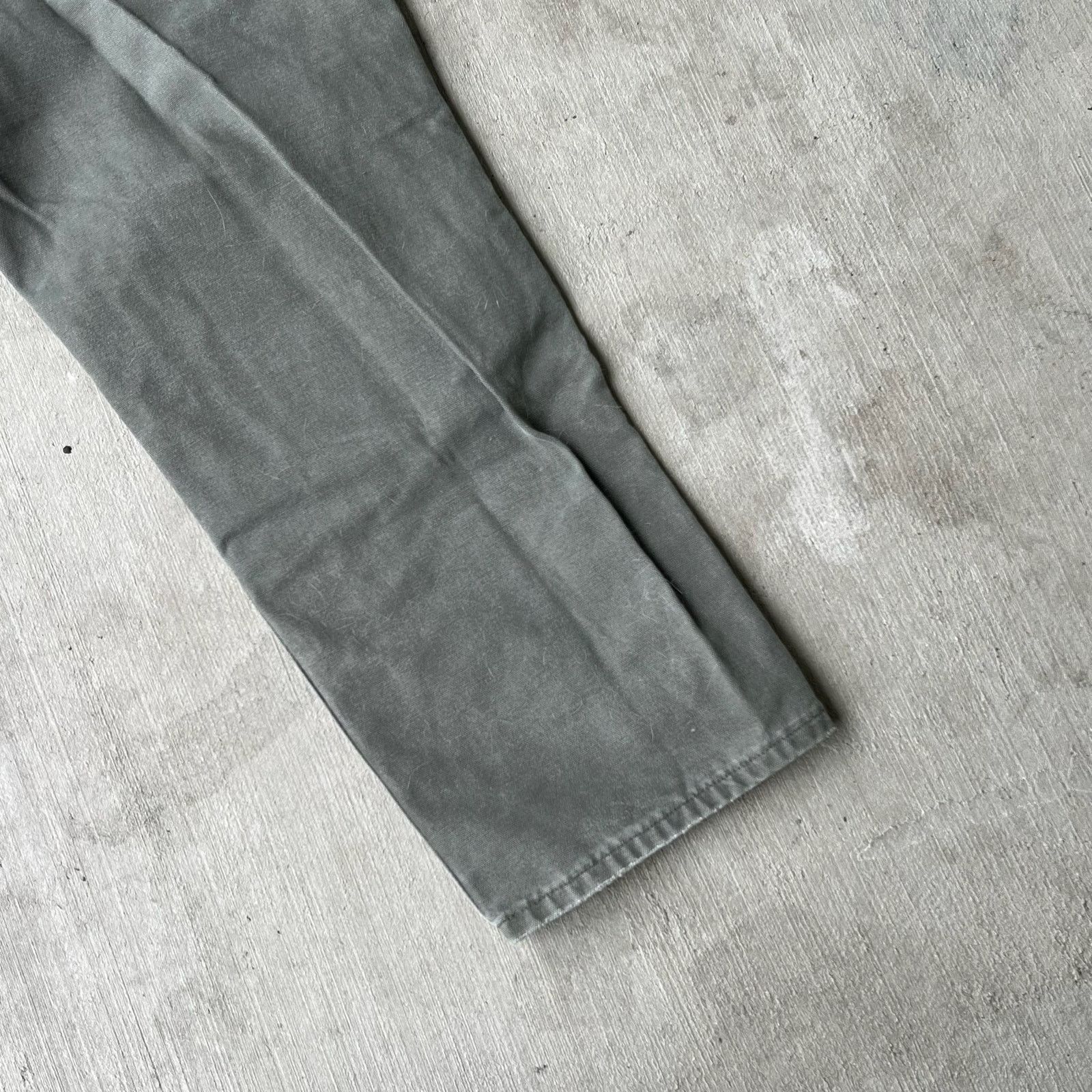 Carhartt × Vintage Carhartt MOS green double knee work wear carpenter pants Size US 38 / EU 54 - 5 Thumbnail
