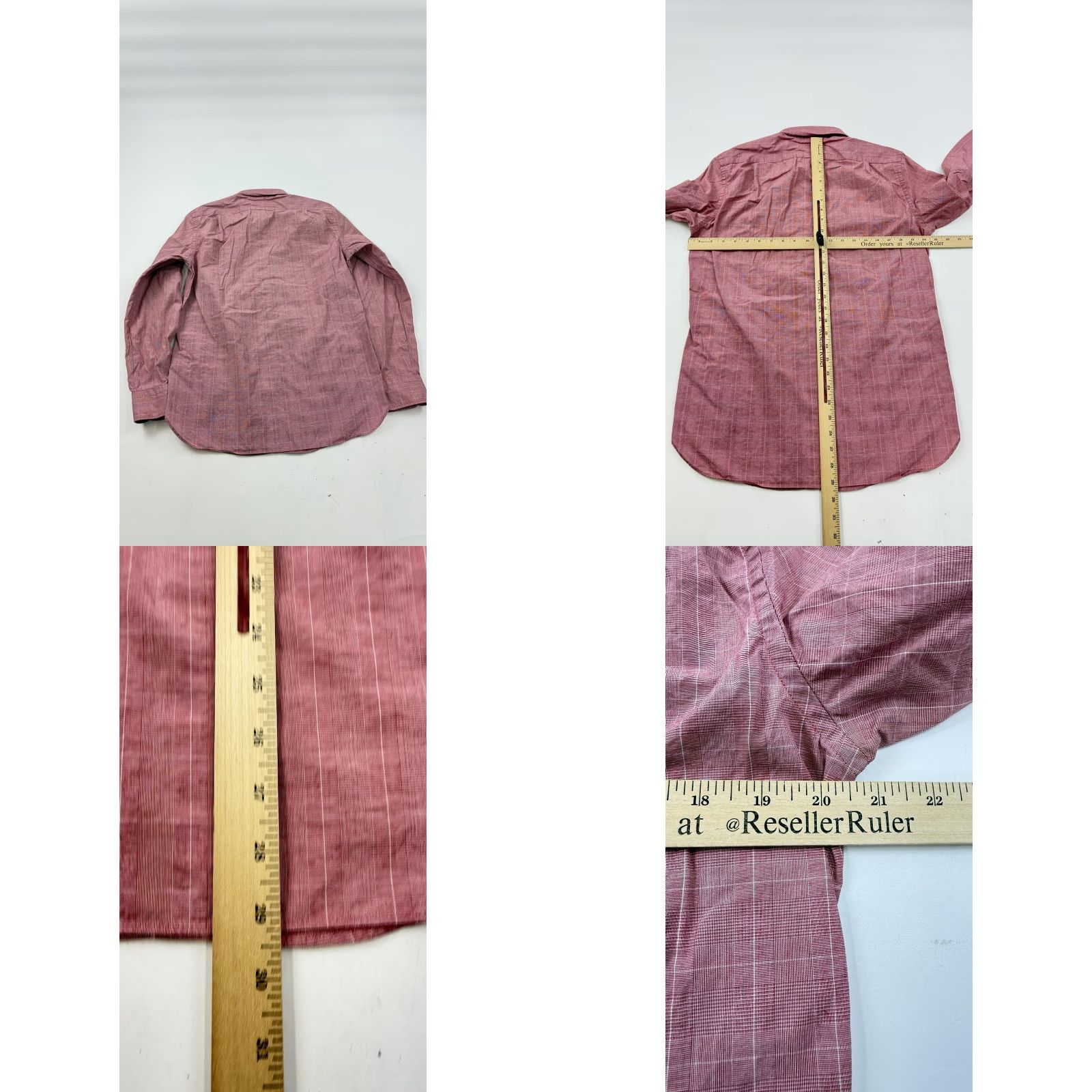 J.Crew J.Crew Shirt Ludlow Mens Medium Red Check 120s 2 Ply Cotton Button Down Size US M / EU 48-50 / 2 - 8 Thumbnail