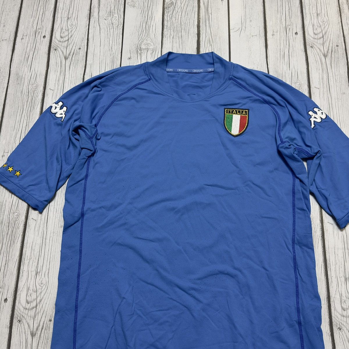 Kappa × Vintage Vintage Italy jersey Size US L / EU 52-54 / 3 - 3 Thumbnail