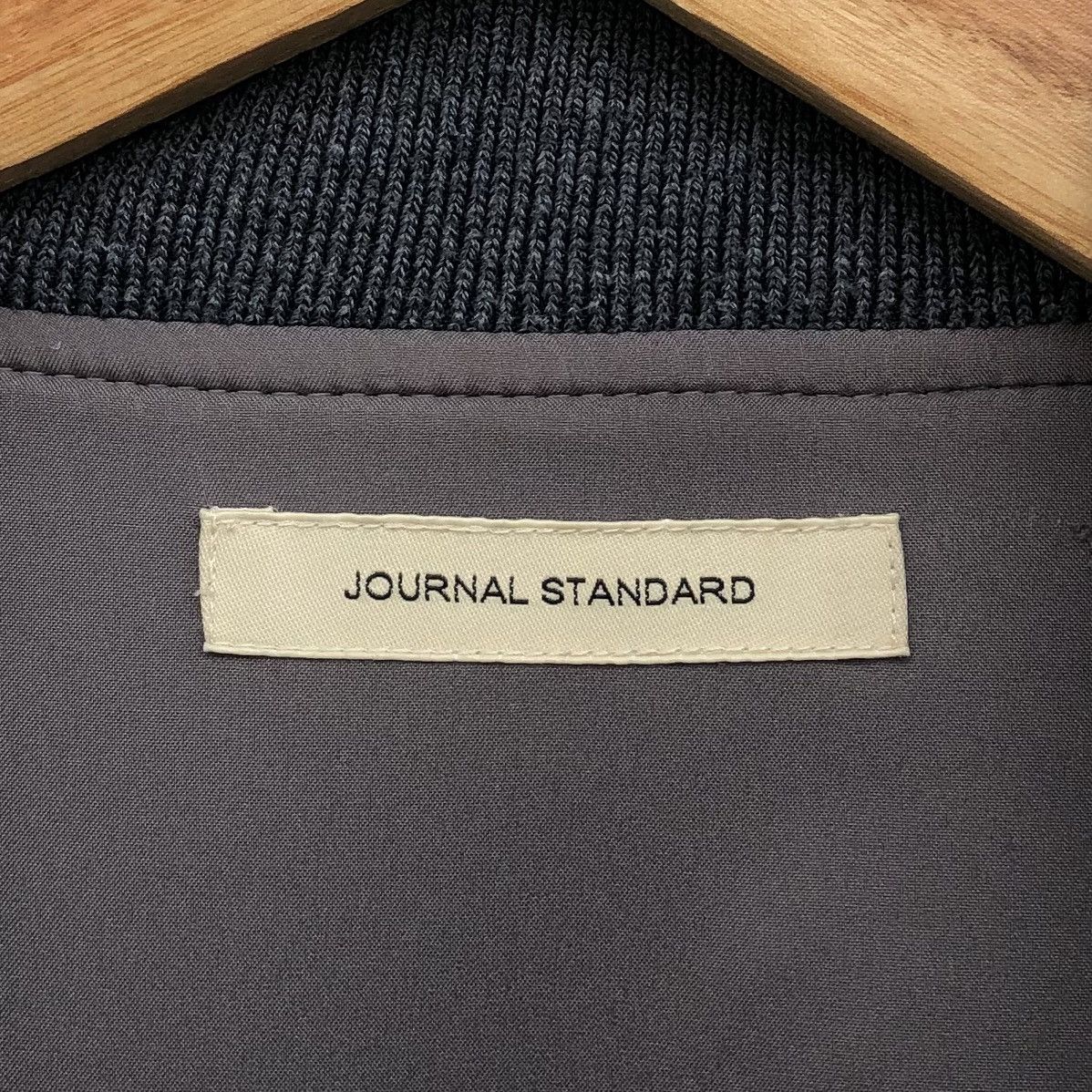 Journal Standard Journal Standard Blouson Stretchable Grey Bomber Jacket Size US L / EU 52-54 / 3 - 12 Thumbnail