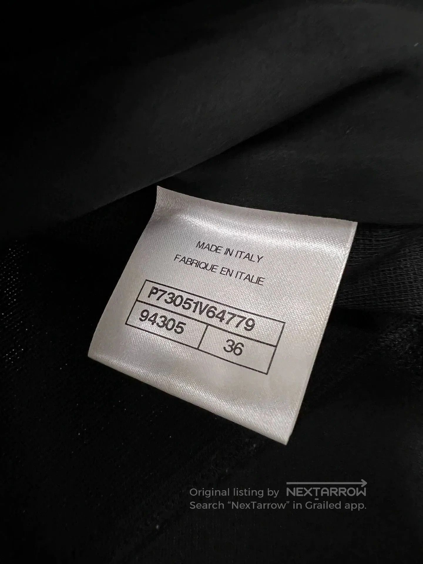 Chanel Chanel Black Pearl Crystal Logo Vest. Size M / US 6-8 / IT 42-44 - 5 Thumbnail