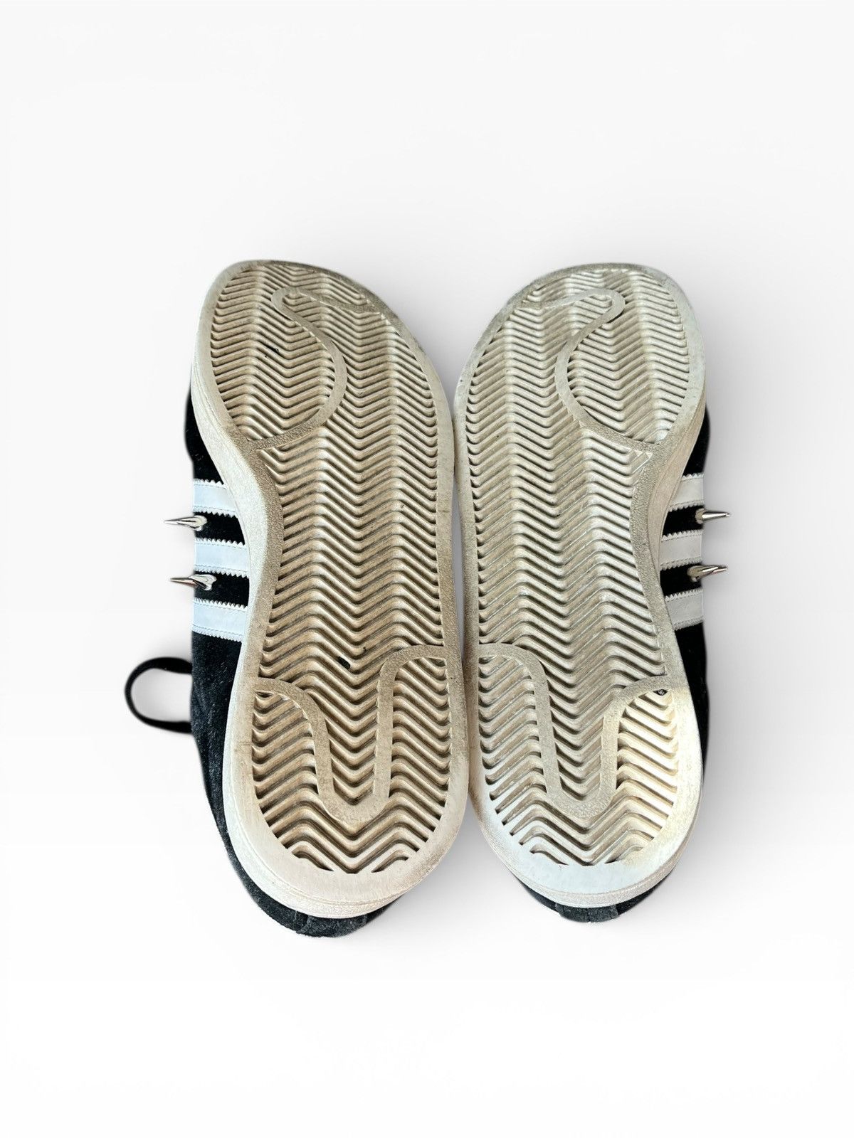 Adidas Adidas Campus Black Suede Spiked Custom – US 10.5 Size US 10.5 / EU 43-44 - 4 Thumbnail