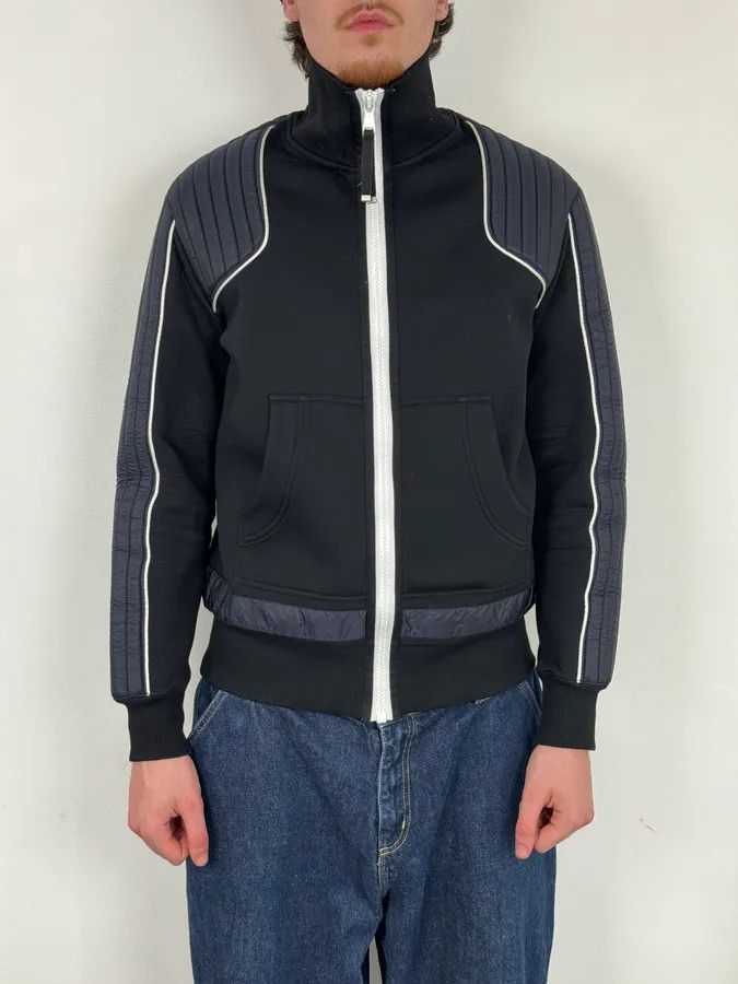 Diesel Diesel Black Hybrid Tactical Bomber Jacket Size US M / EU 48-50 / 2 - 2 Thumbnail